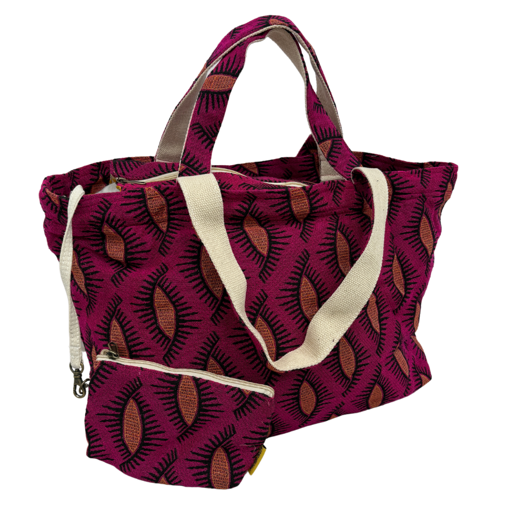 Mycha Ibiza - Strandtas - Roze - Myc26001