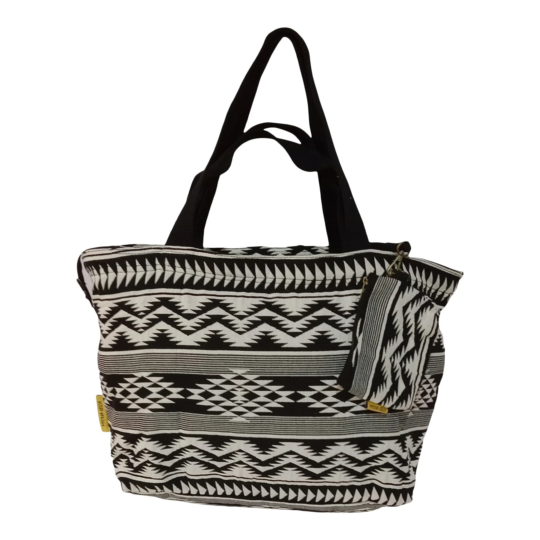 Mycha Ibiza - Strandtas - Zwart - Myc220005