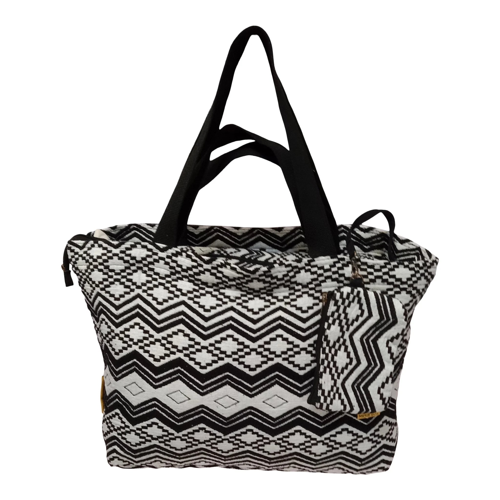 Mycha Ibiza - Strandtas - Zwart - Myc220046