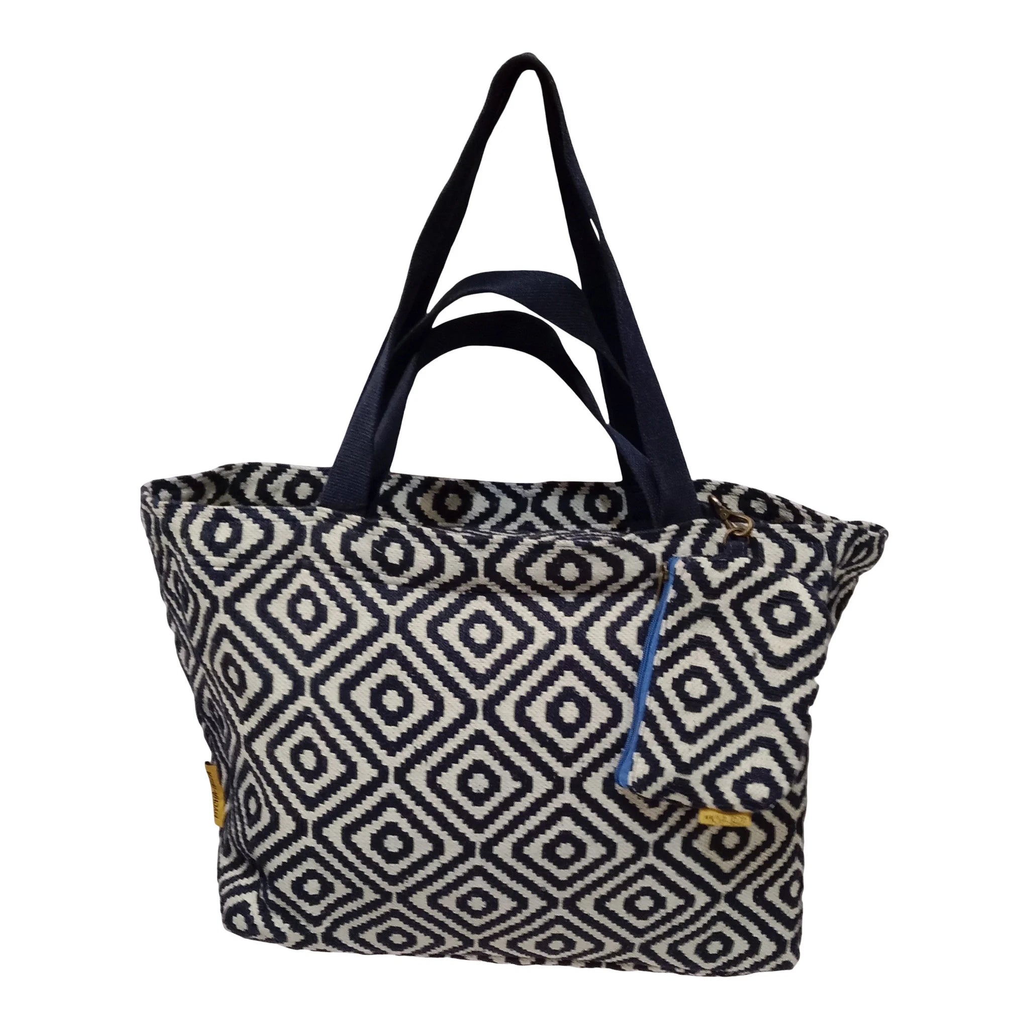 Mycha Ibiza - Strandtas - Blauw - Myc220049
