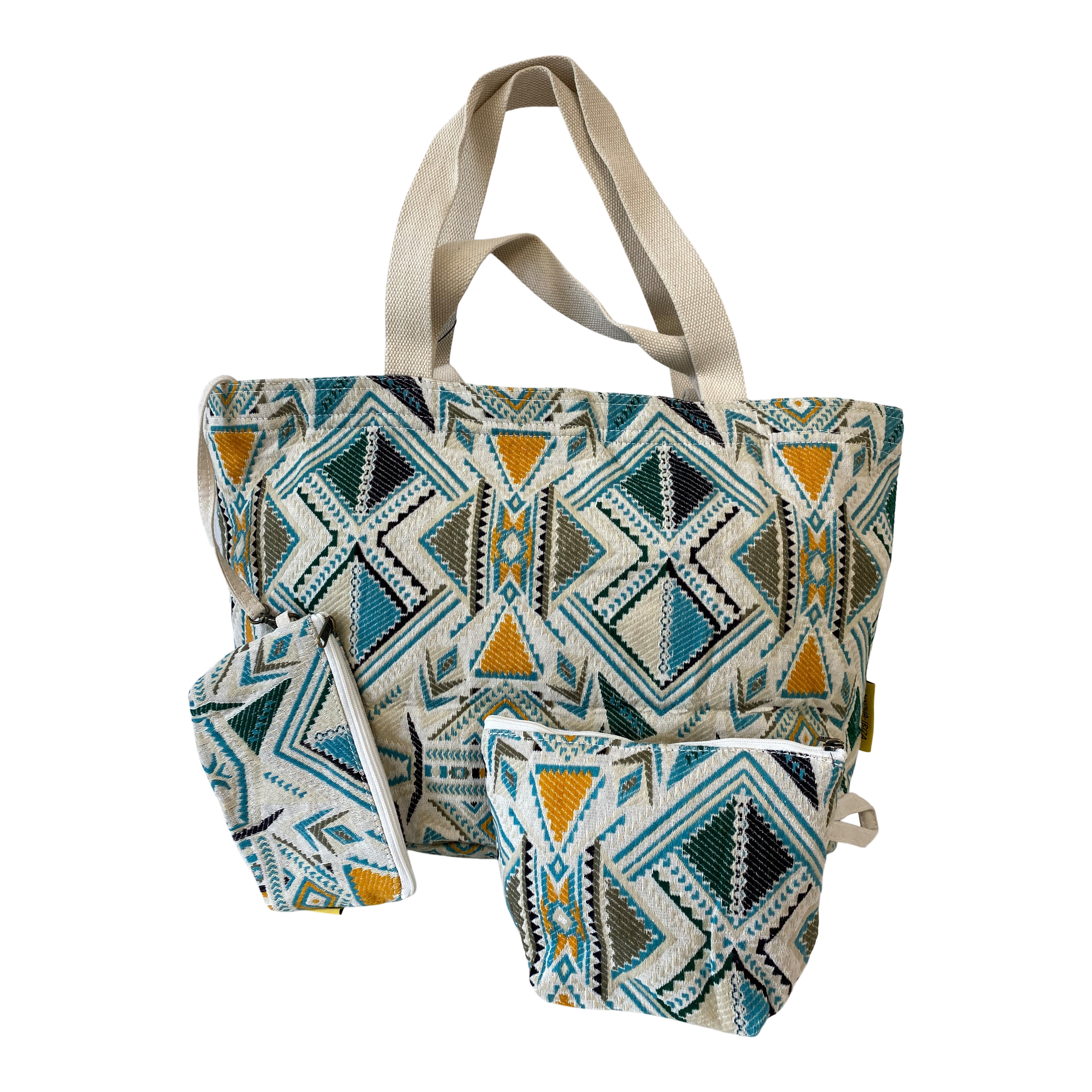 Mycha Ibiza - Strandtas - Groen - Mycxl24001