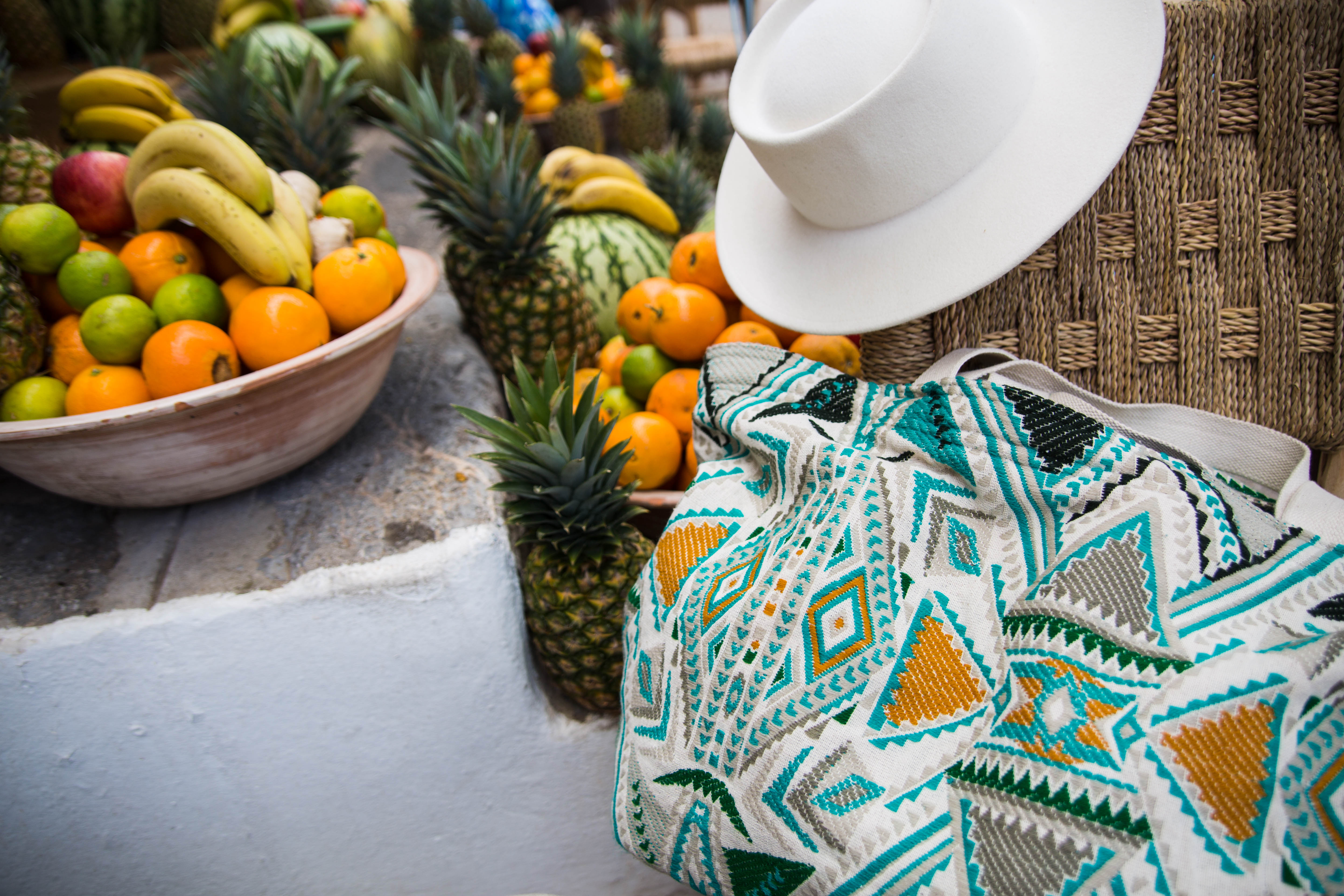 Mycha Ibiza - Strandtas - Groen - Mycxl24001