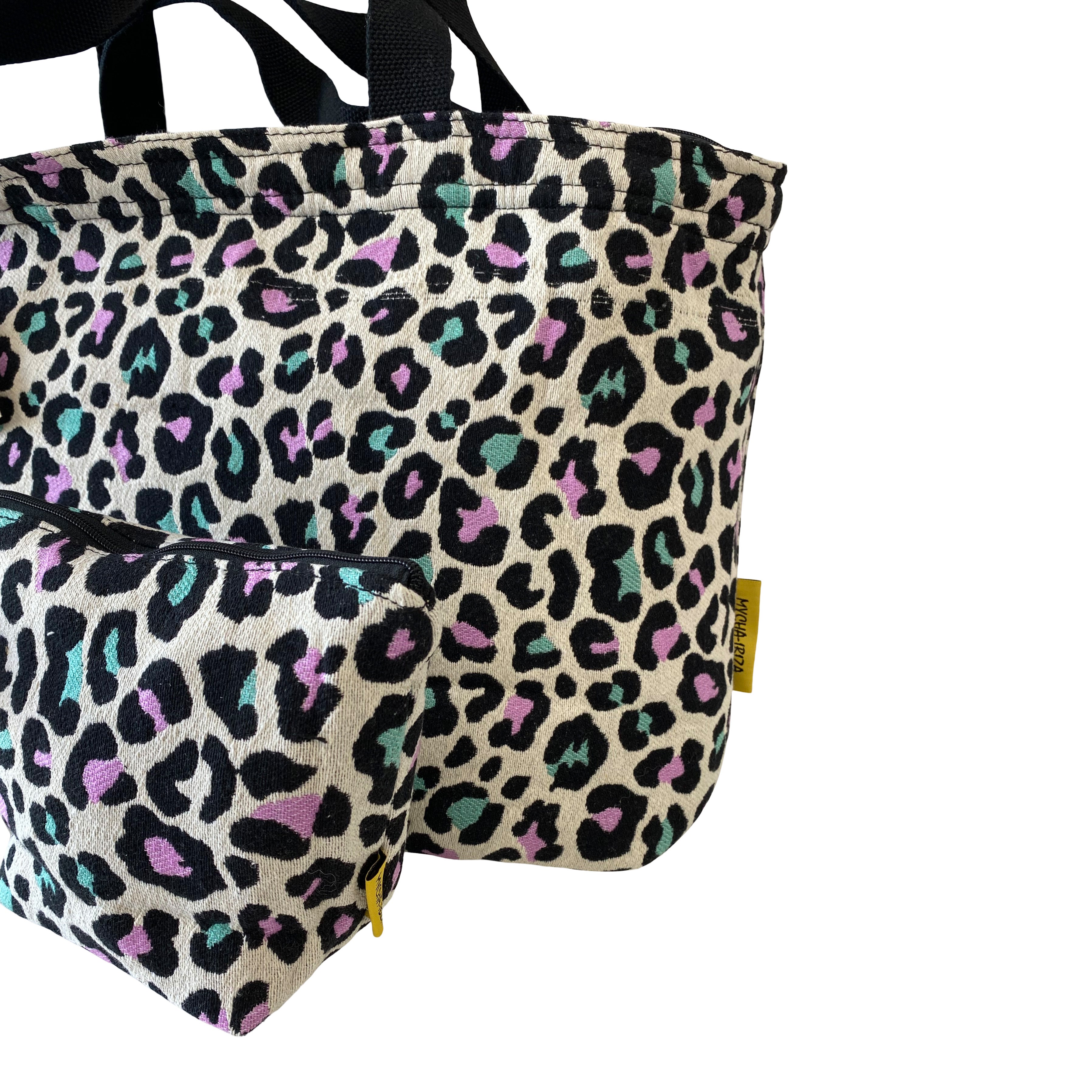 Mycha Ibiza - Strandtas - Leopard - Mycxl24004