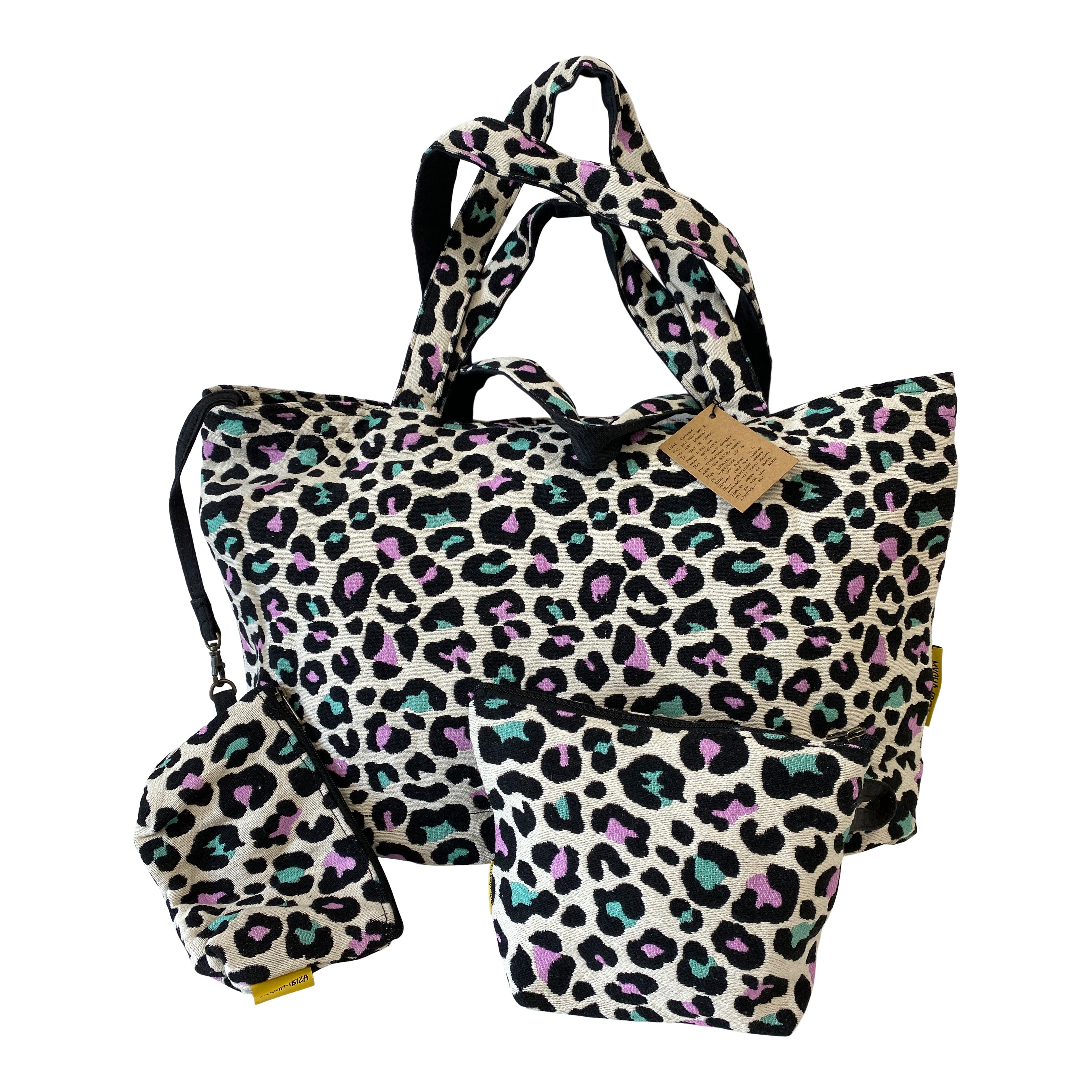 Mycha Ibiza - Strandtas - Leopard - Mycxl24005