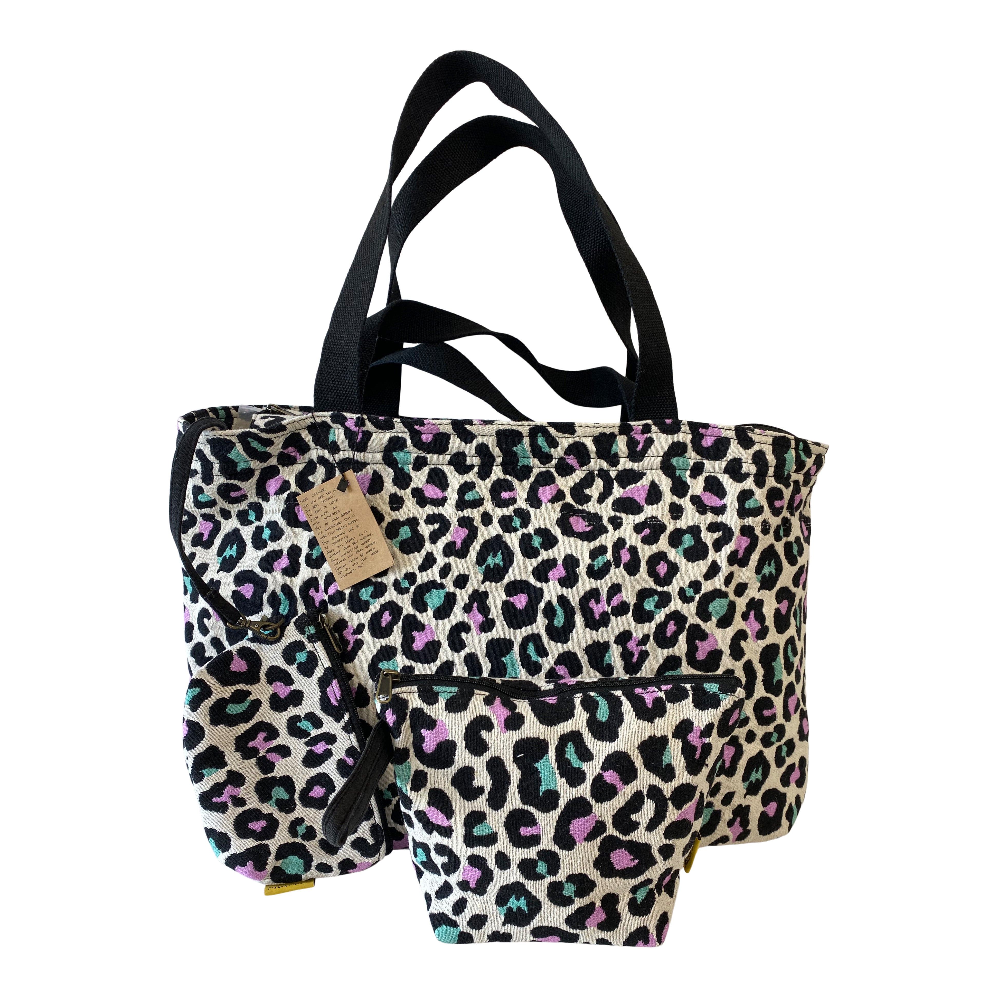 Mycha Ibiza - Strandtas - Leopard - Mycxl24004