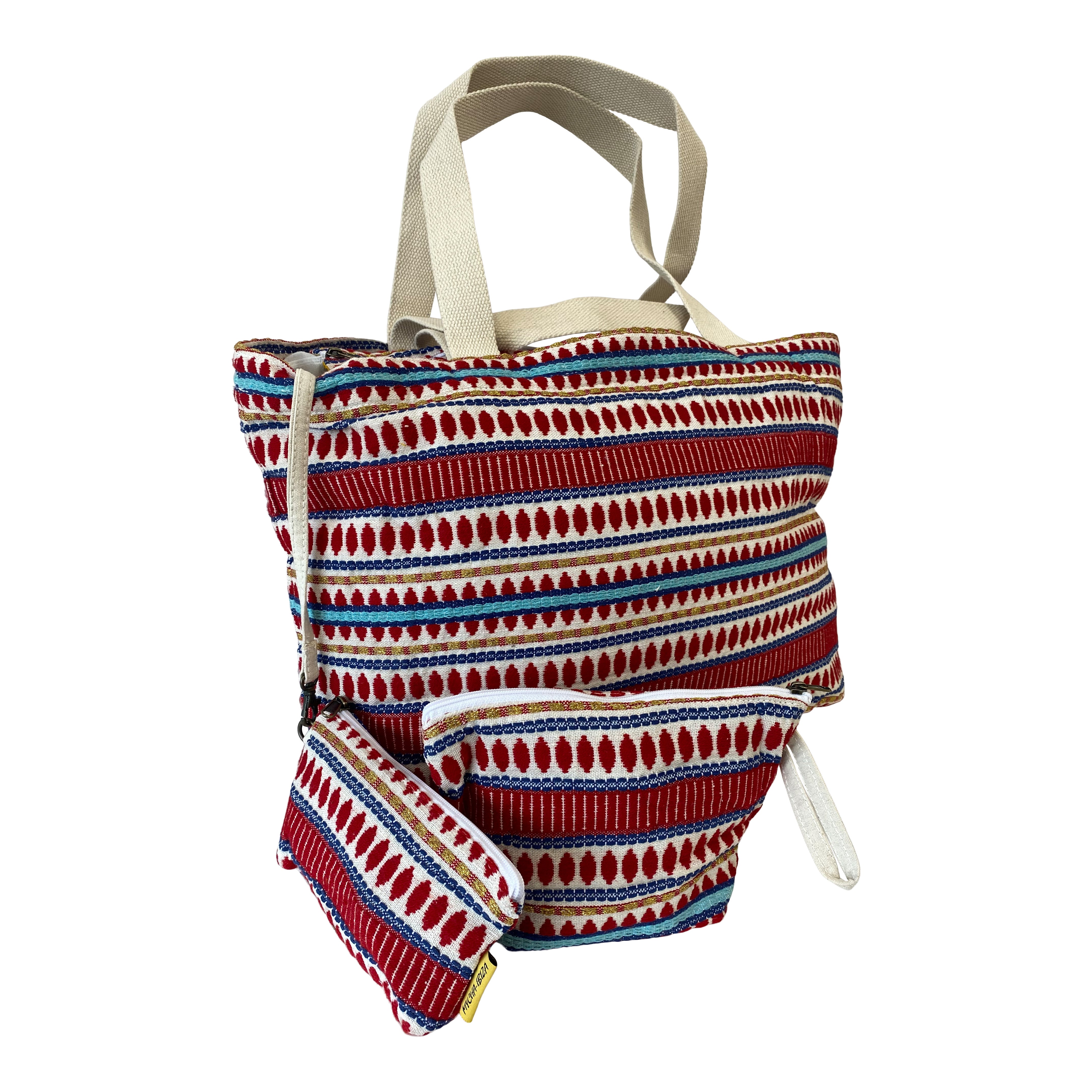 Mycha Ibiza - Strandtas - Rood - Mycxl24008