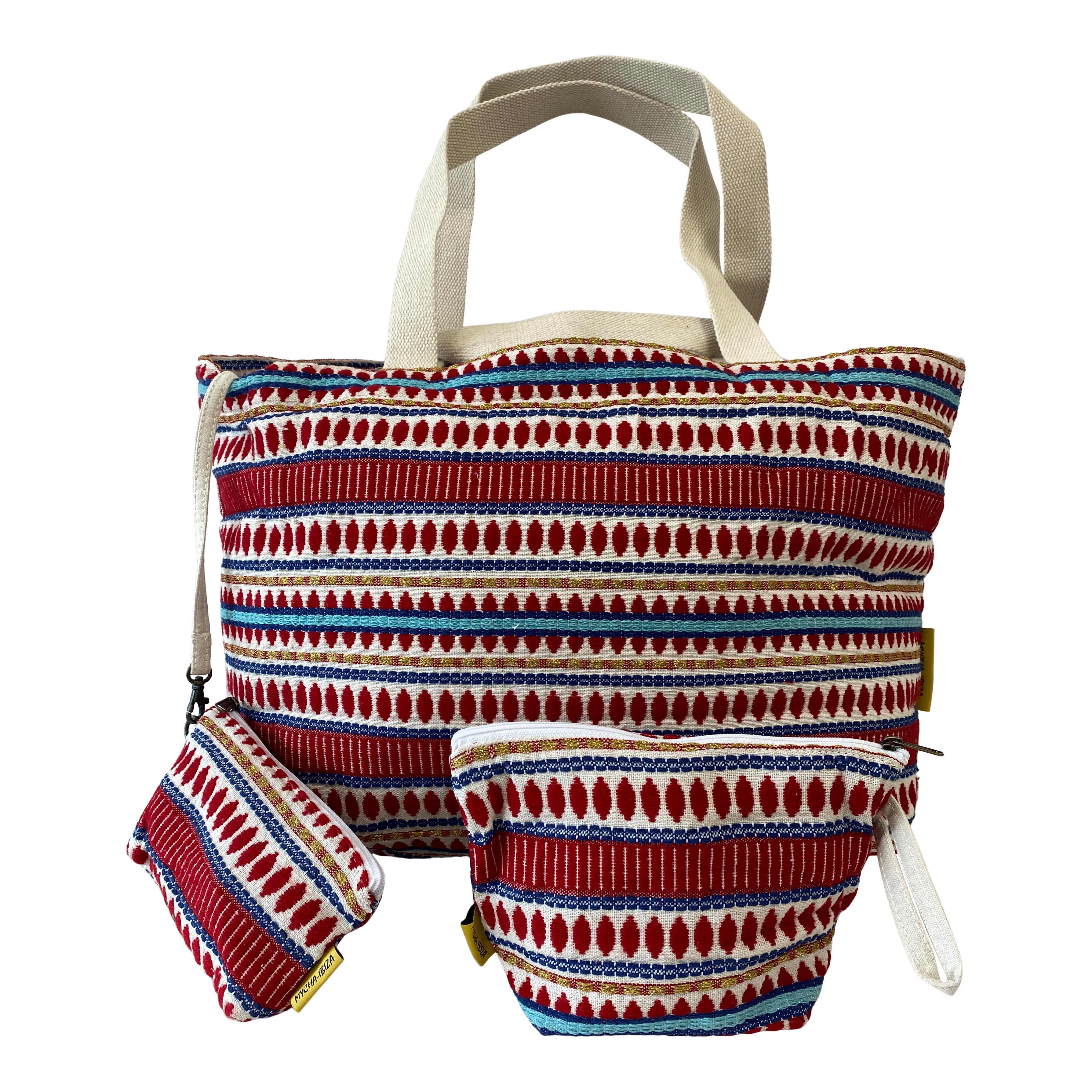 Mycha Ibiza - Strandtas - Rood - Mycxl24008