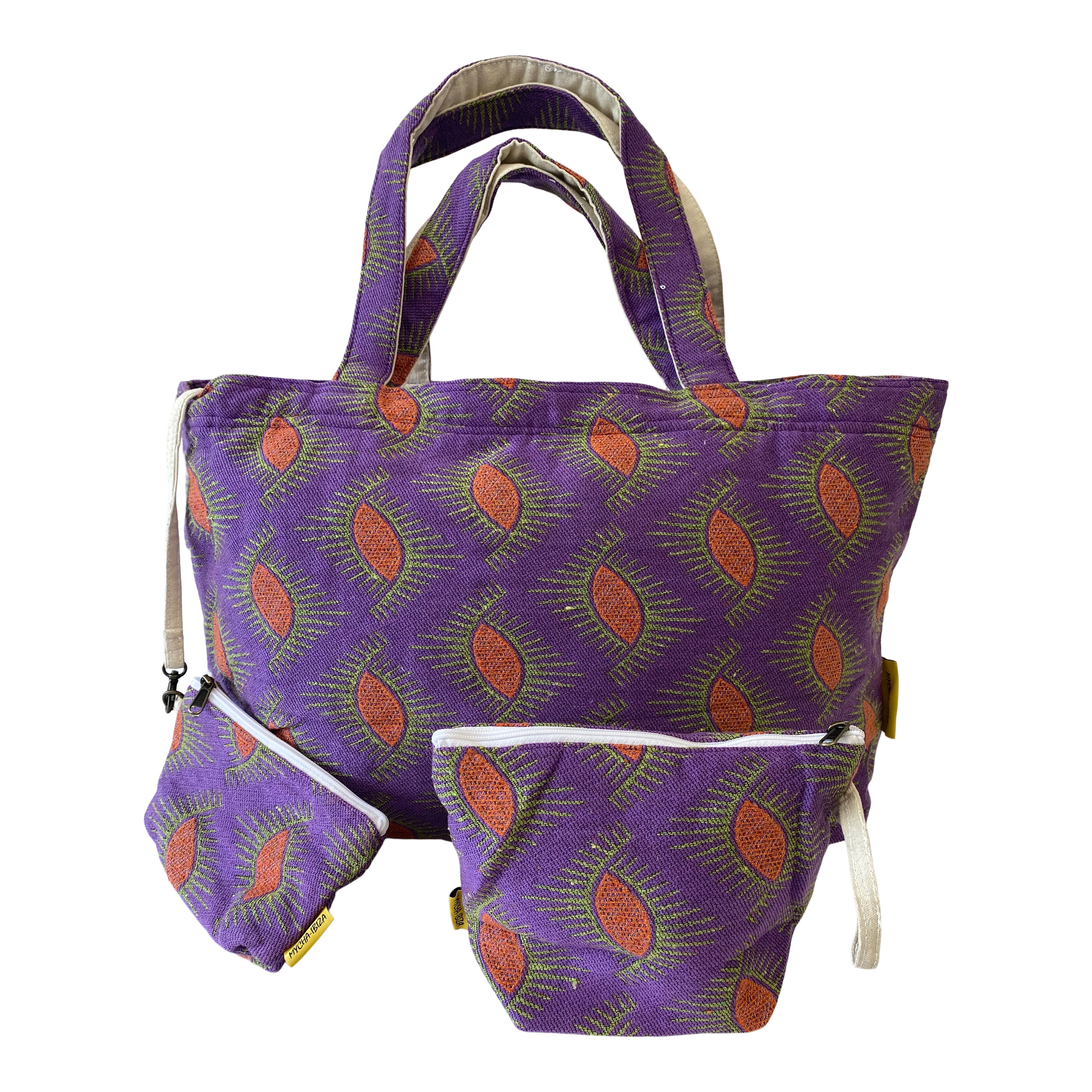 Mycha Ibiza - Strandtas - Groen - Mycxl24011