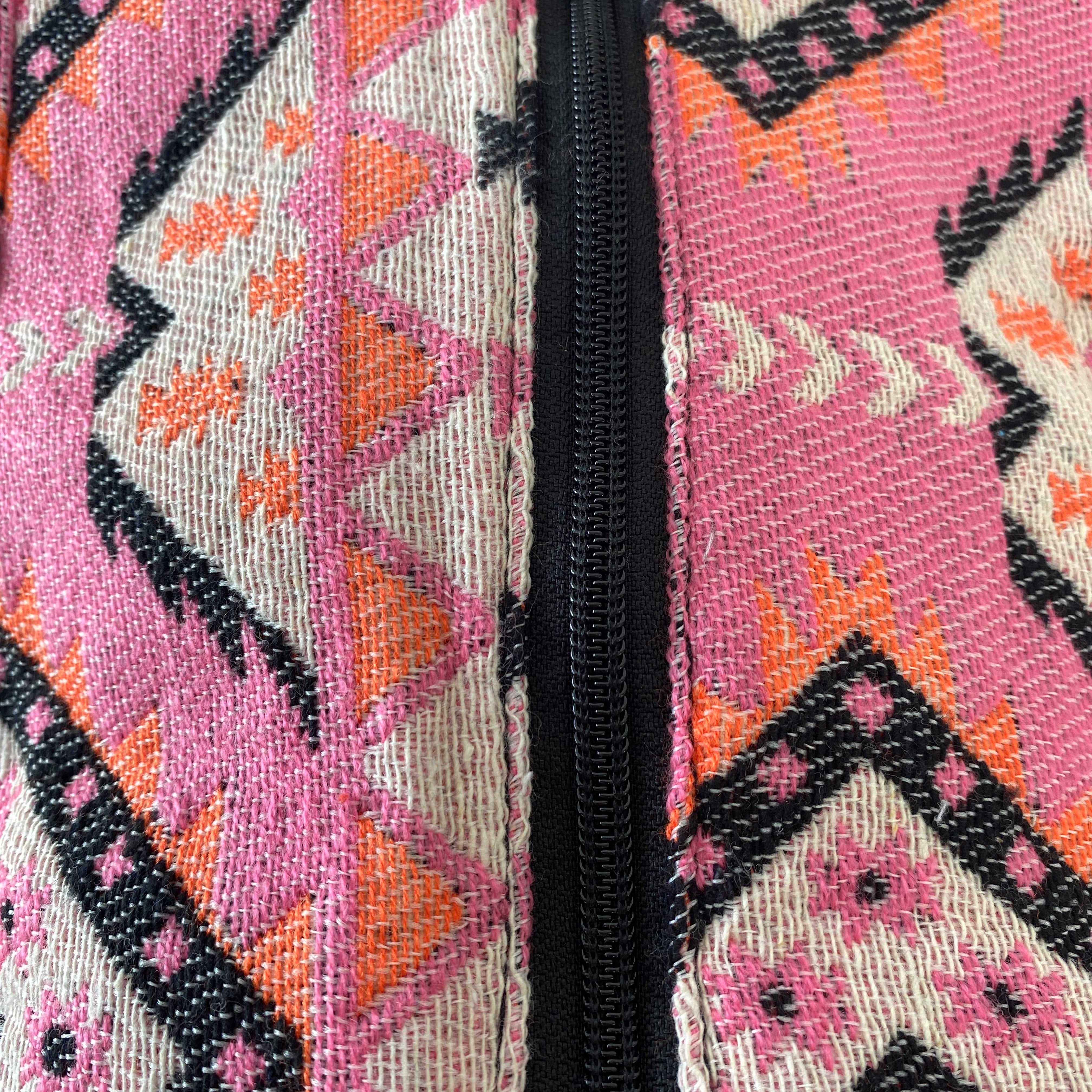 Mycha Ibiza - Strandtas - Rits - Roze - Myc24015