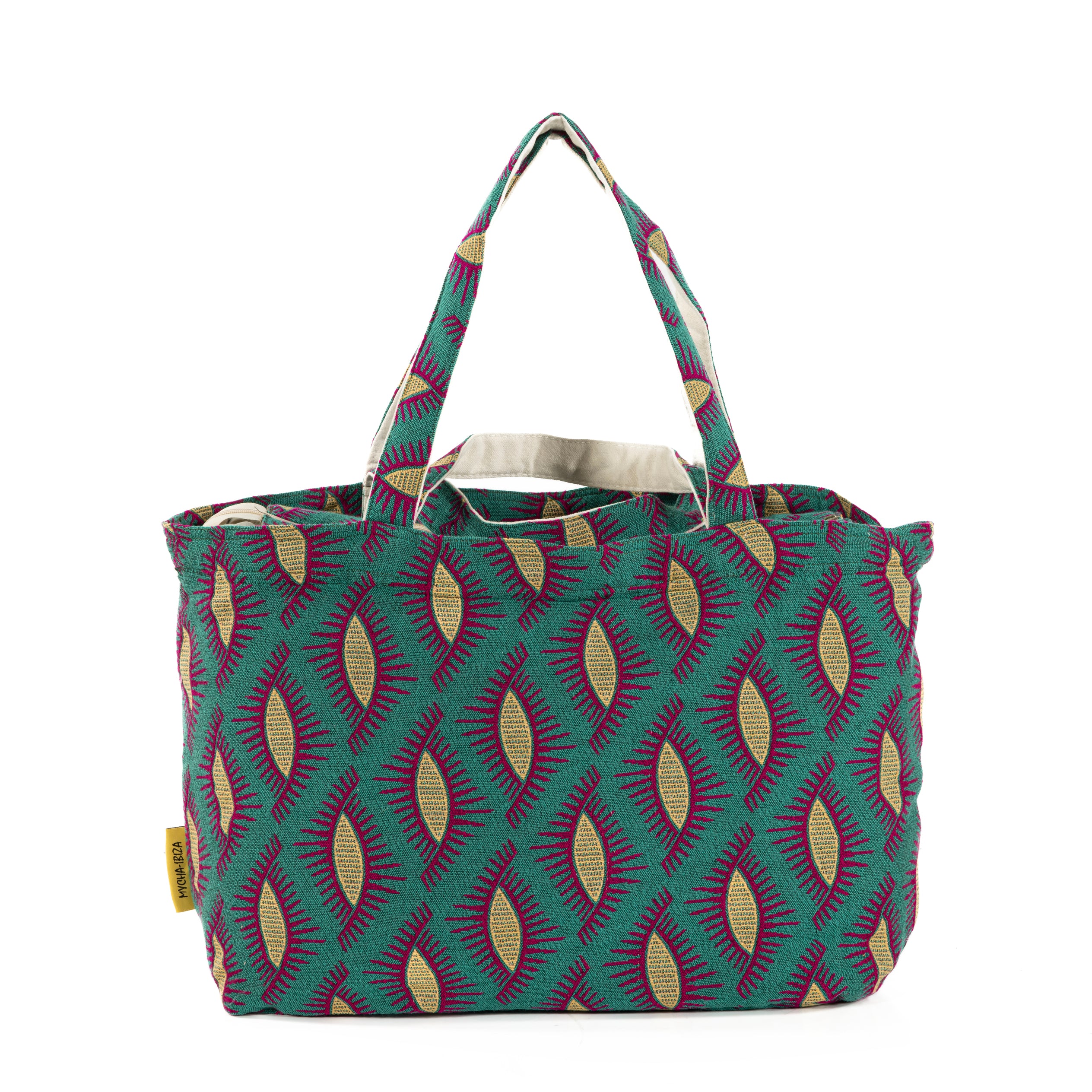 Mycha Ibiza - Strandtas - Groen - Myc26003