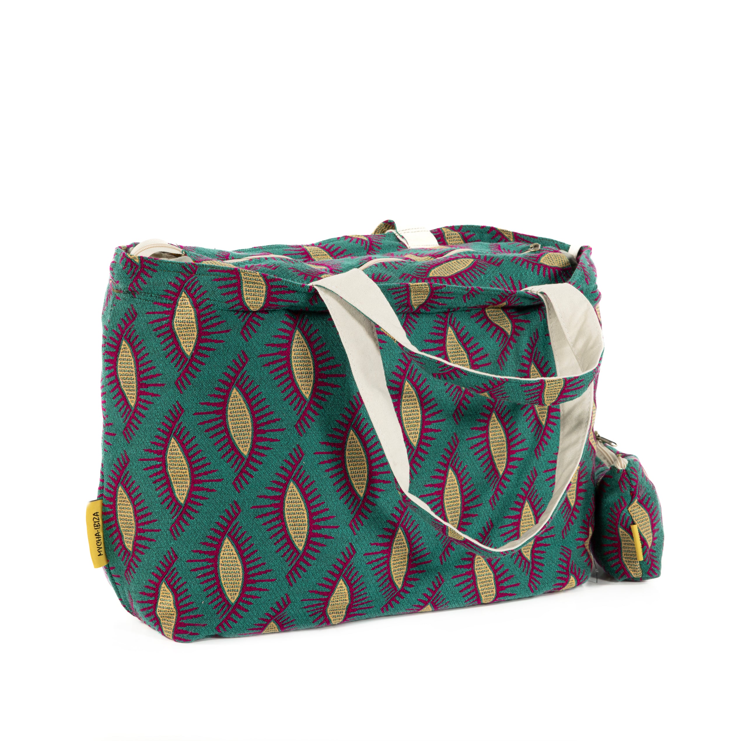 Mycha Ibiza - Strandtas - Groen - Myc26003