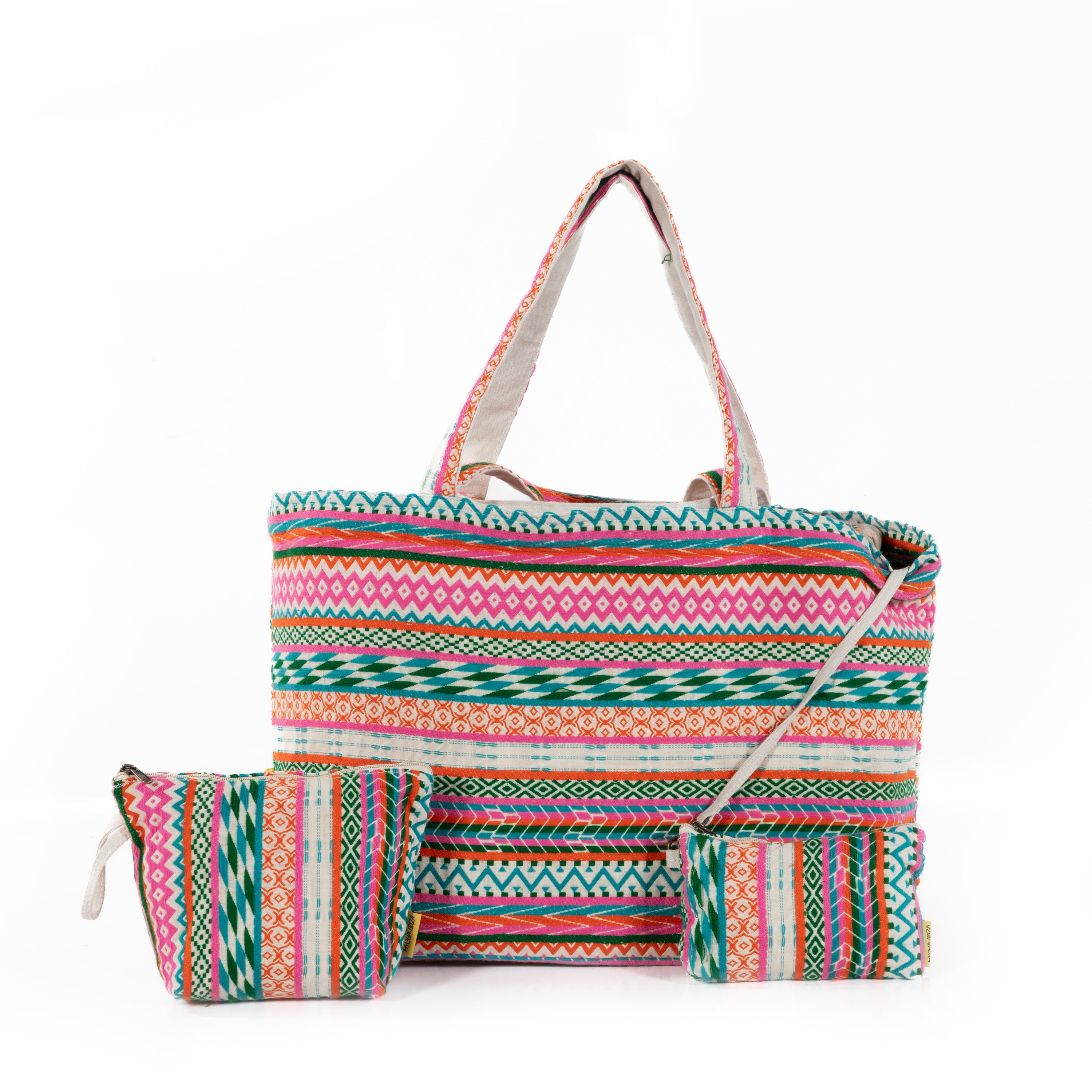 Mycha Ibiza - Strandtas - Roze - Myc26005