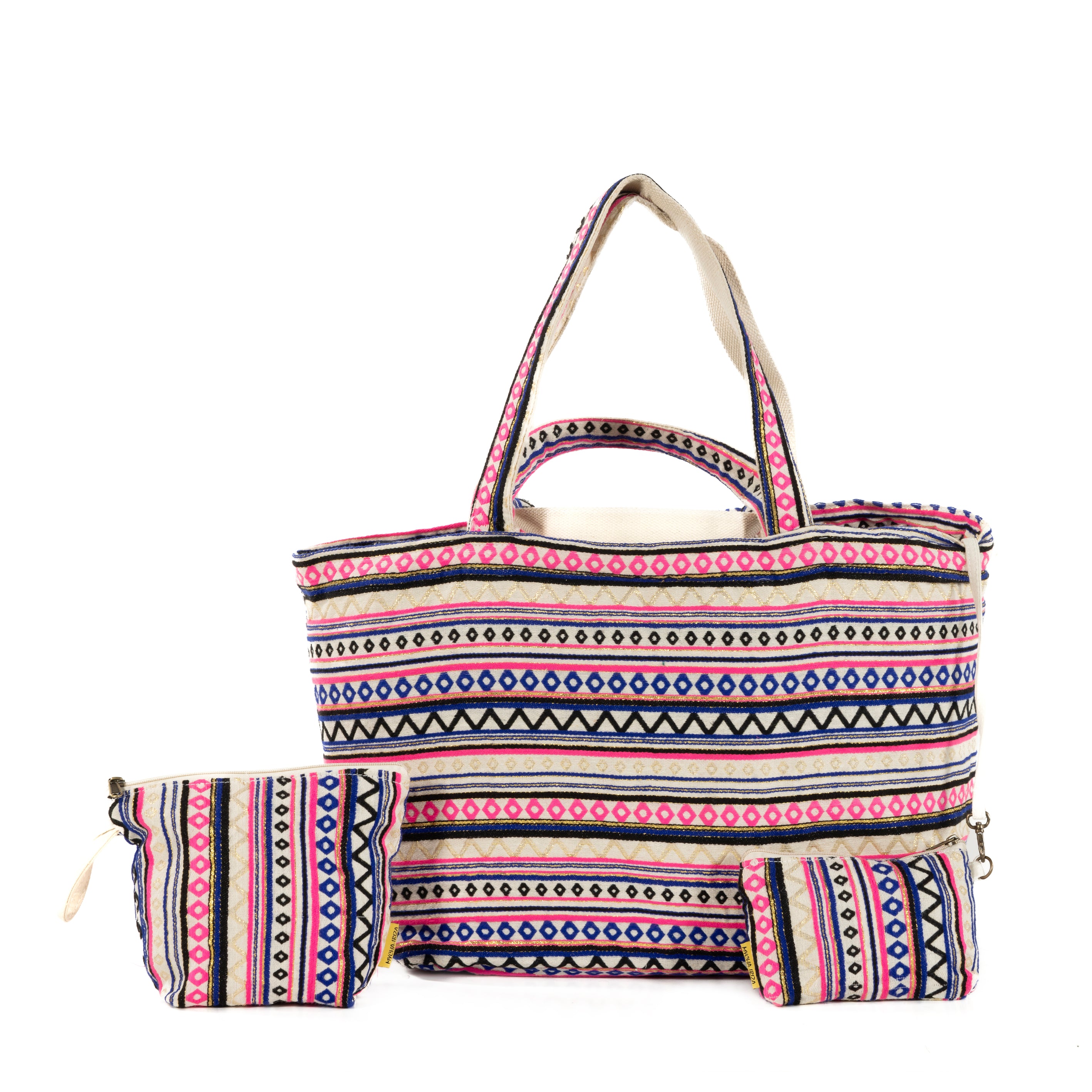 Mycha Ibiza - Strandtas - Roze - Myc26006