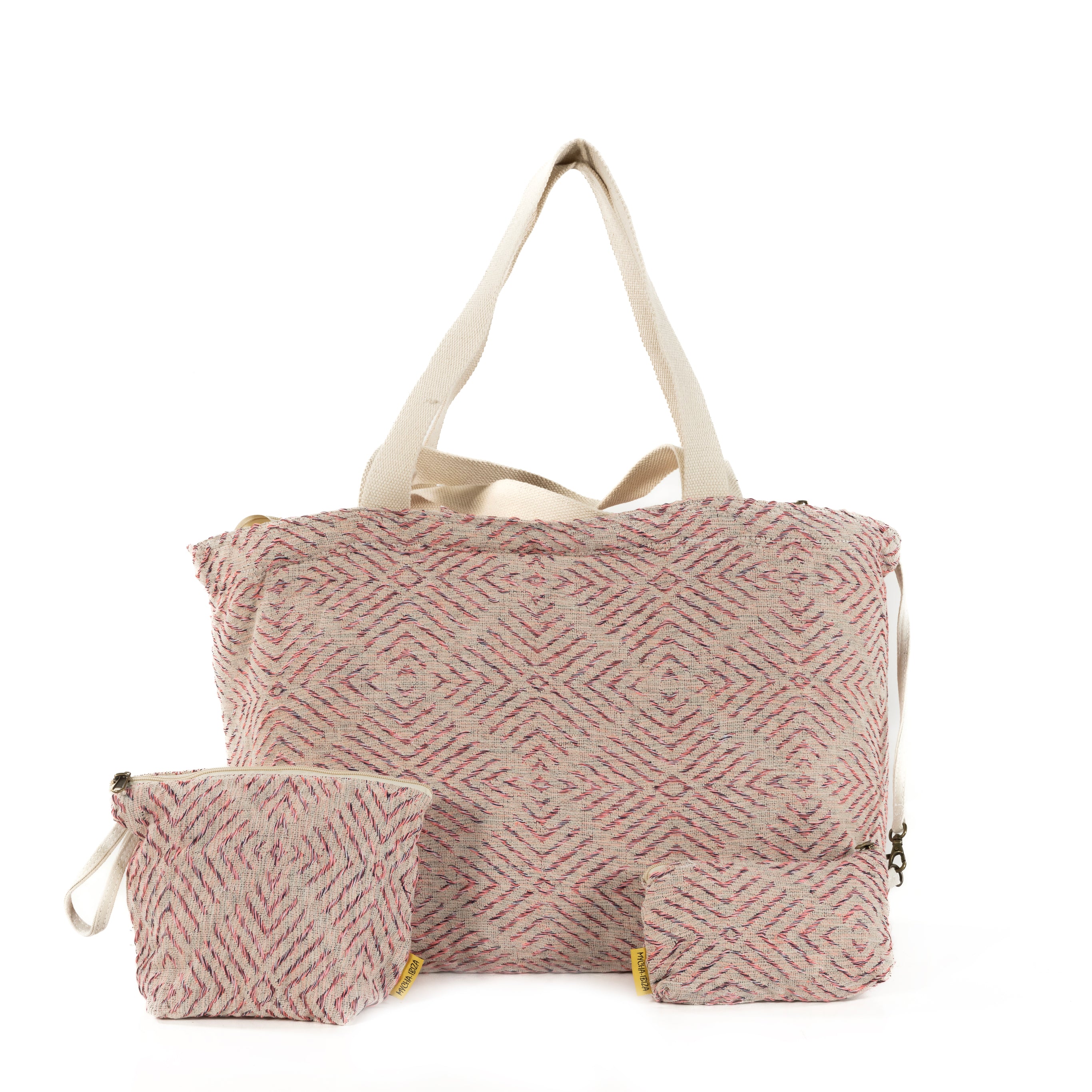 Mycha Ibiza - Strandtas - Roze - Myc26007