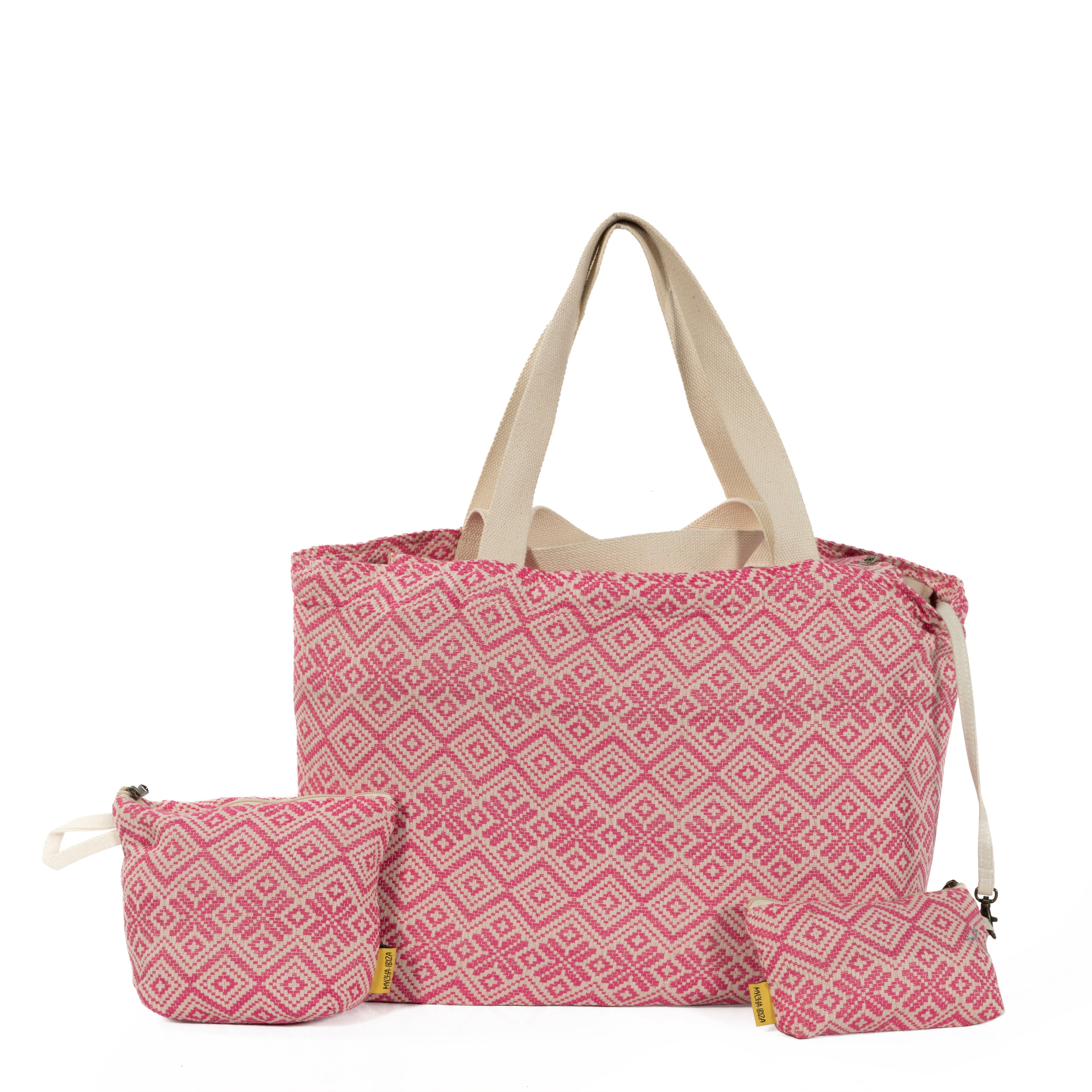 Mycha Ibiza - Strandtas - Roze - Myc26009