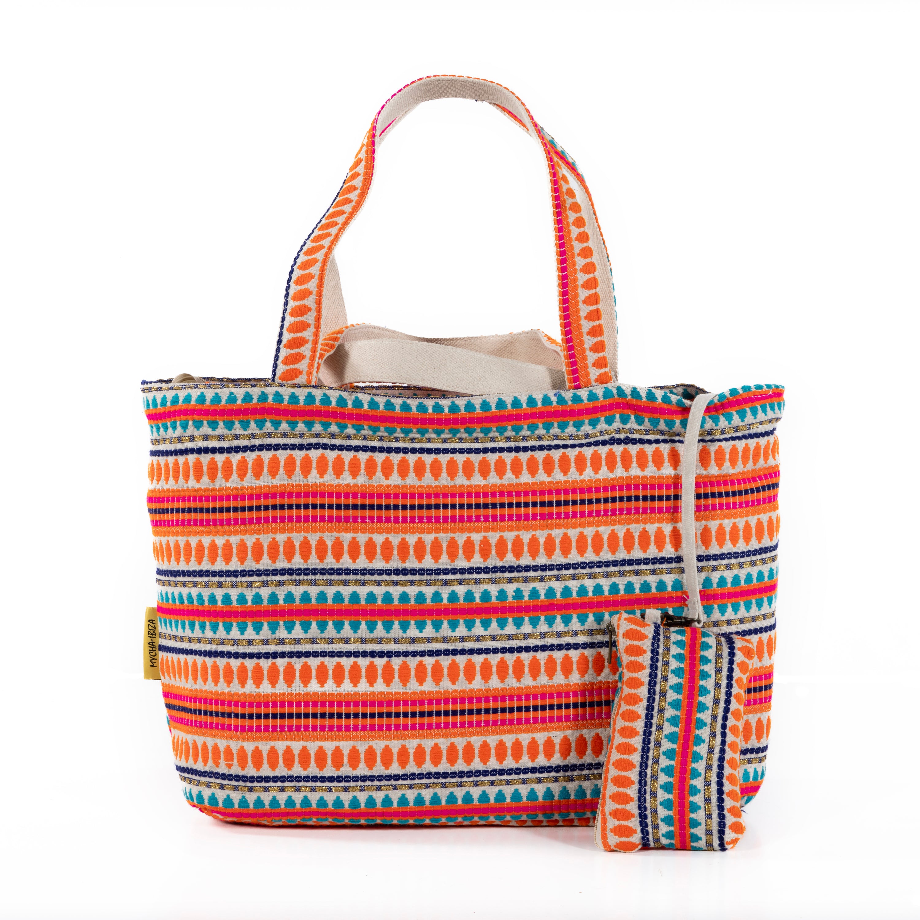 Mycha Ibiza - Strandtas - Roze - Myc26010