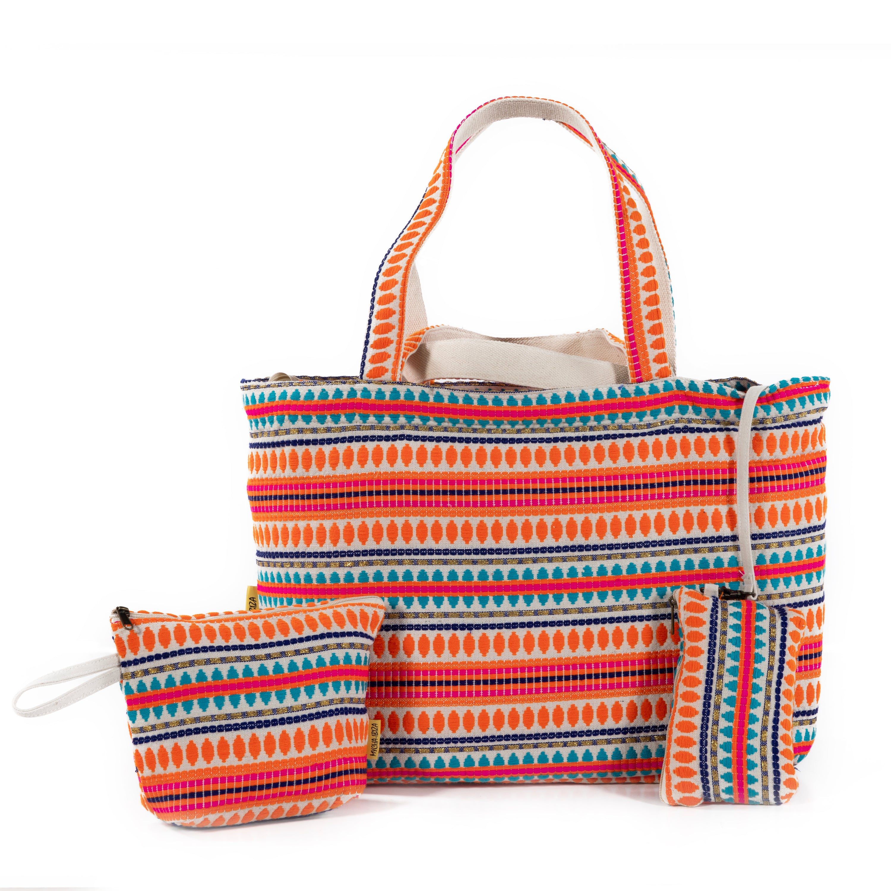 Mycha Ibiza - Strandtas - Roze - Myc26010