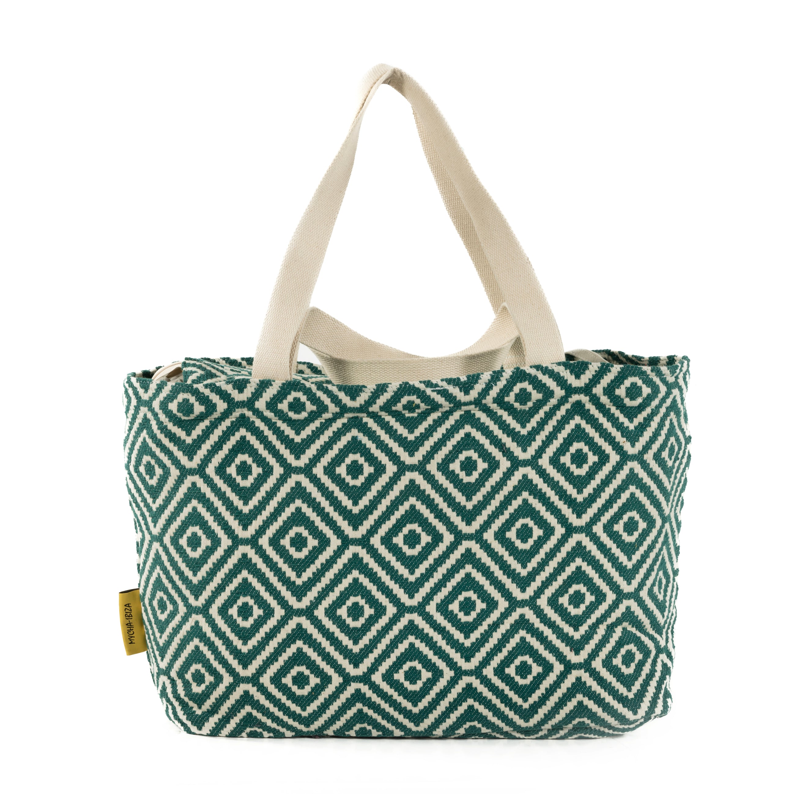Mycha Ibiza - Strandtas - Groen - Myc26012