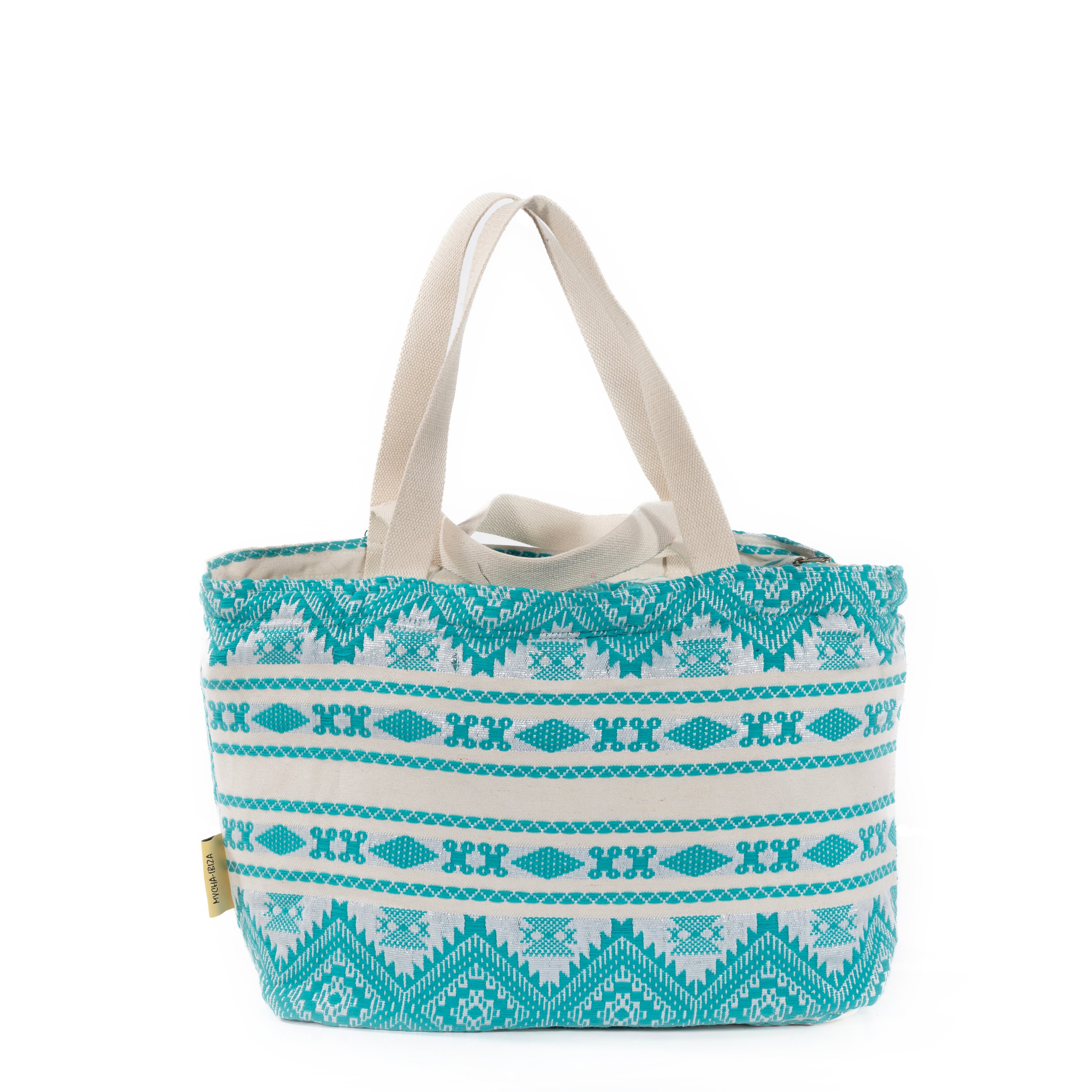 Mycha Ibiza - Strandtas - Turquise - Myc26013