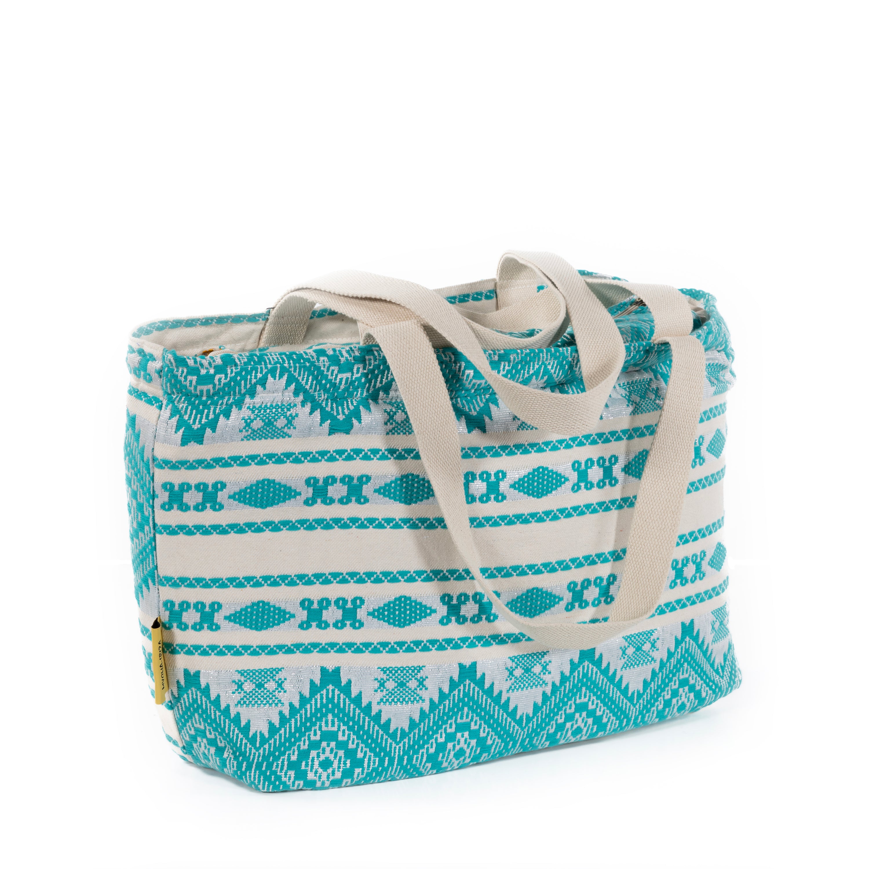 Mycha Ibiza - Strandtas - Turquise - Myc26013