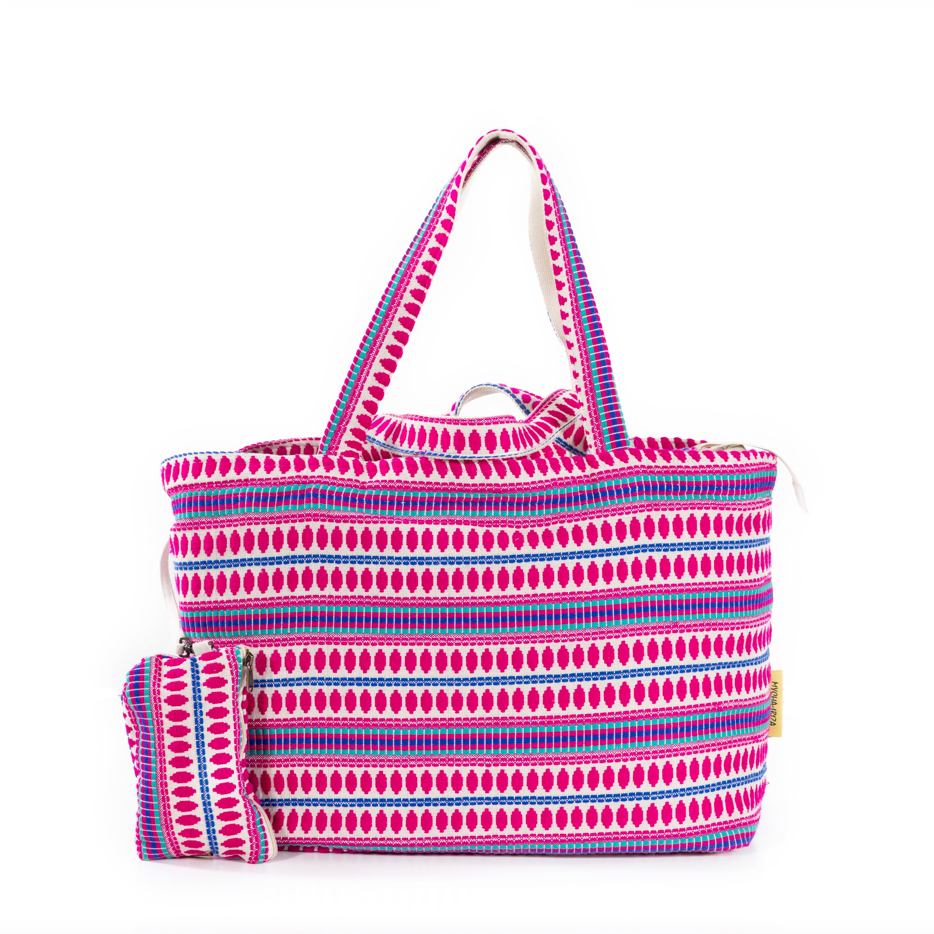 Mycha Ibiza - Strandtas - Roze - Myc26014