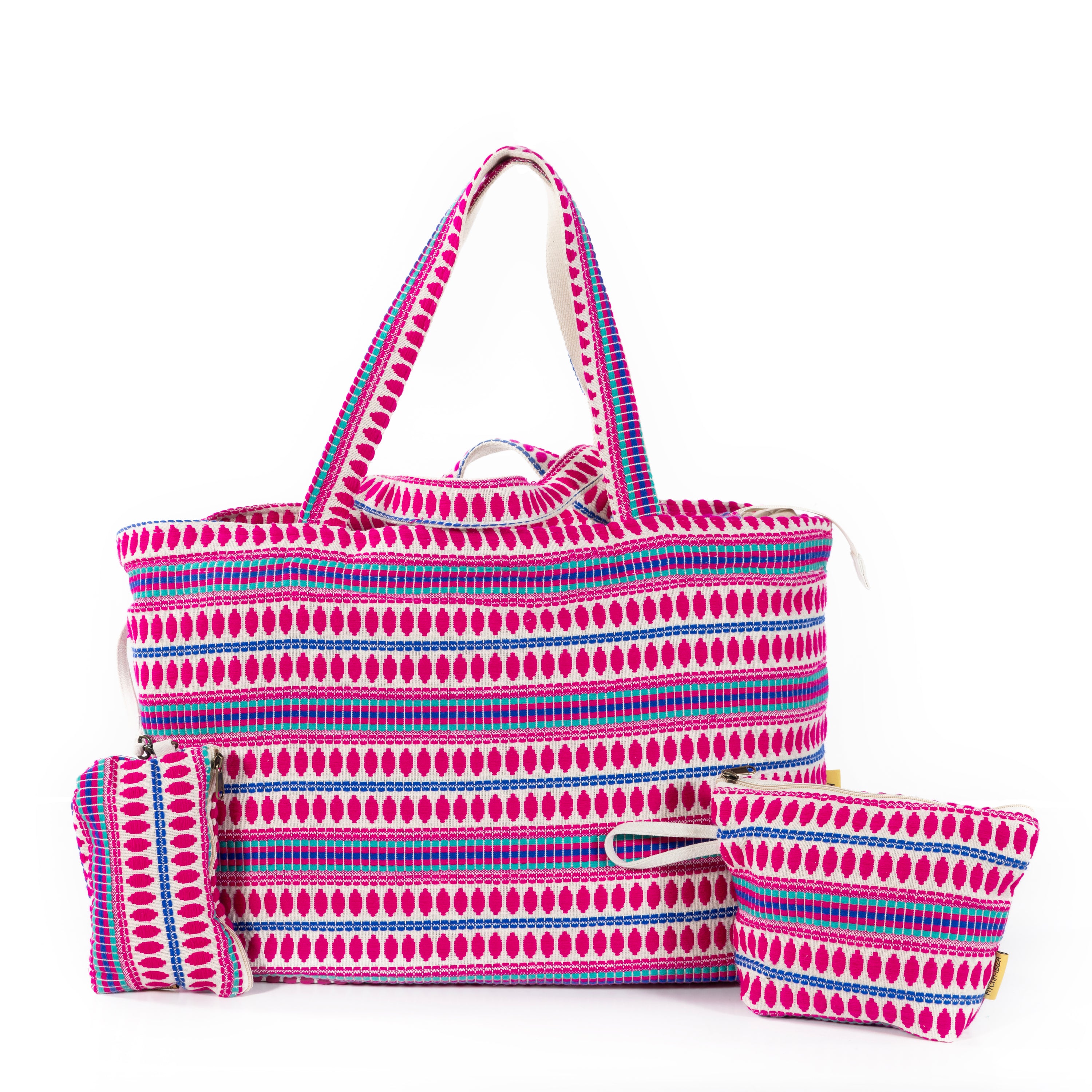 Mycha Ibiza - Strandtas - Roze - Myc26014