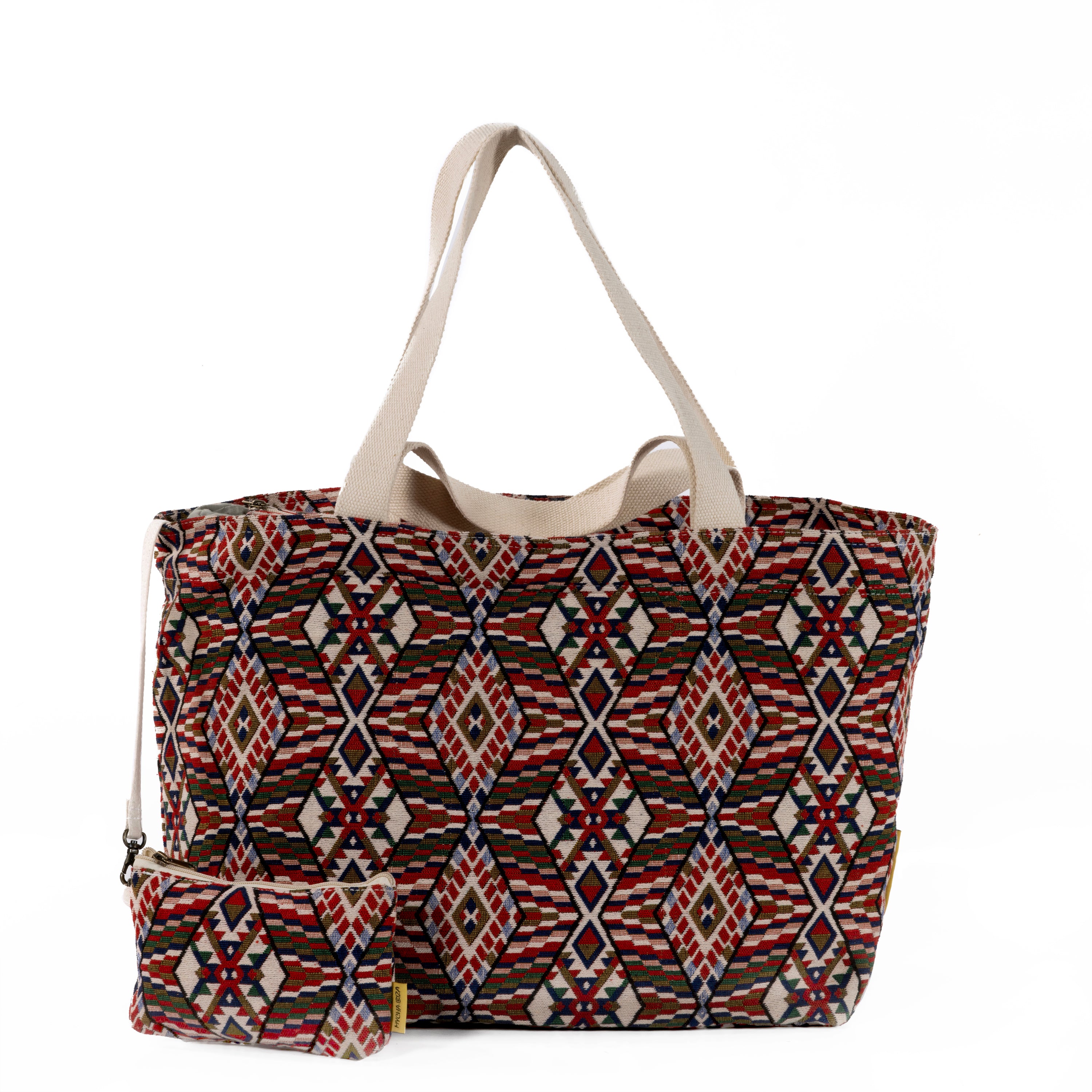 Mycha Ibiza - Strandtas - Rood - Myc26017