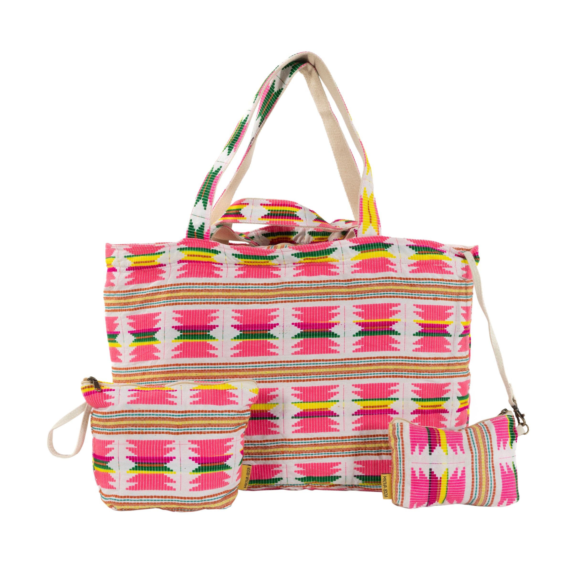 Mycha Ibiza - Strandtas - Roze - Myc26019