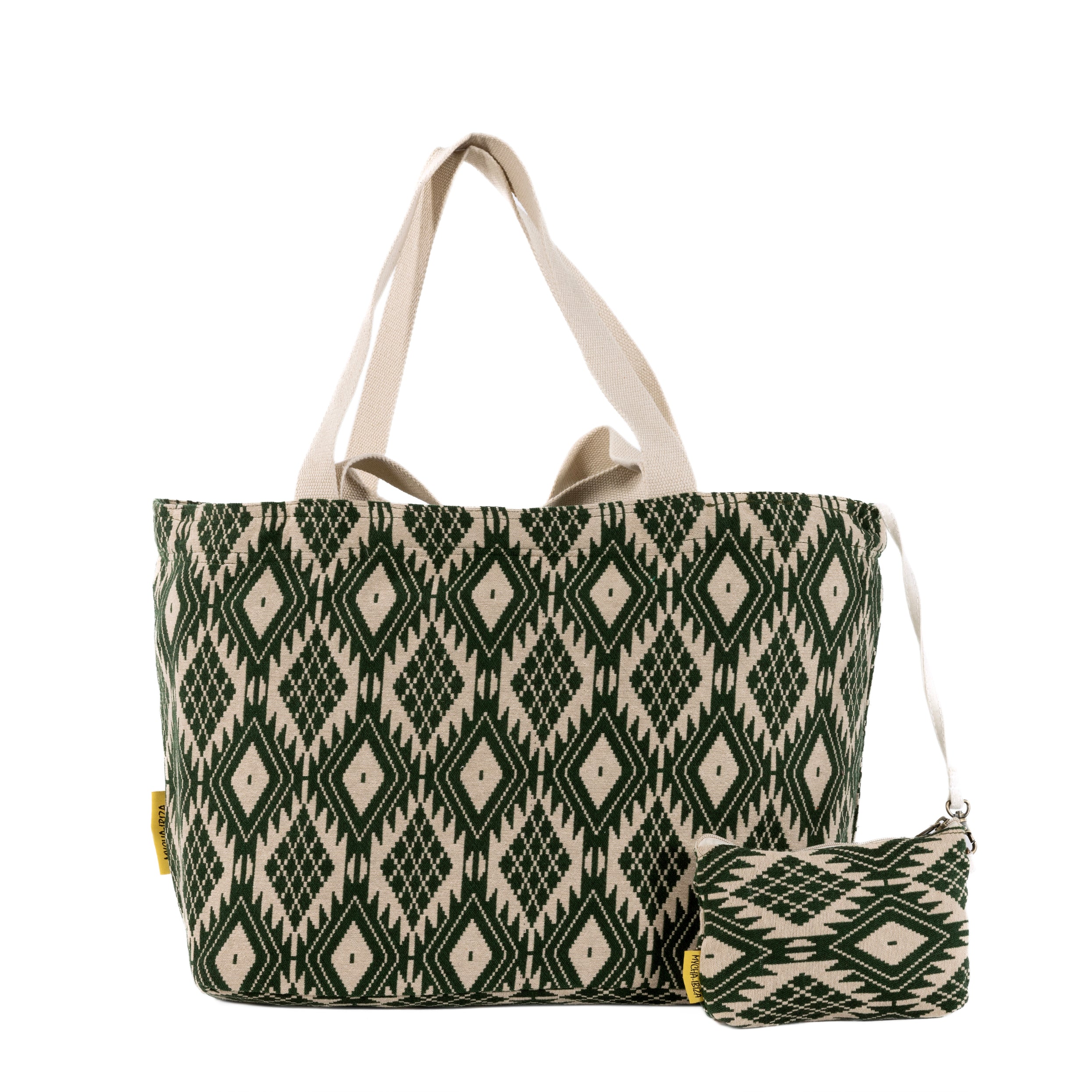 Mycha Ibiza - Strandtas - Groen - Myc26020