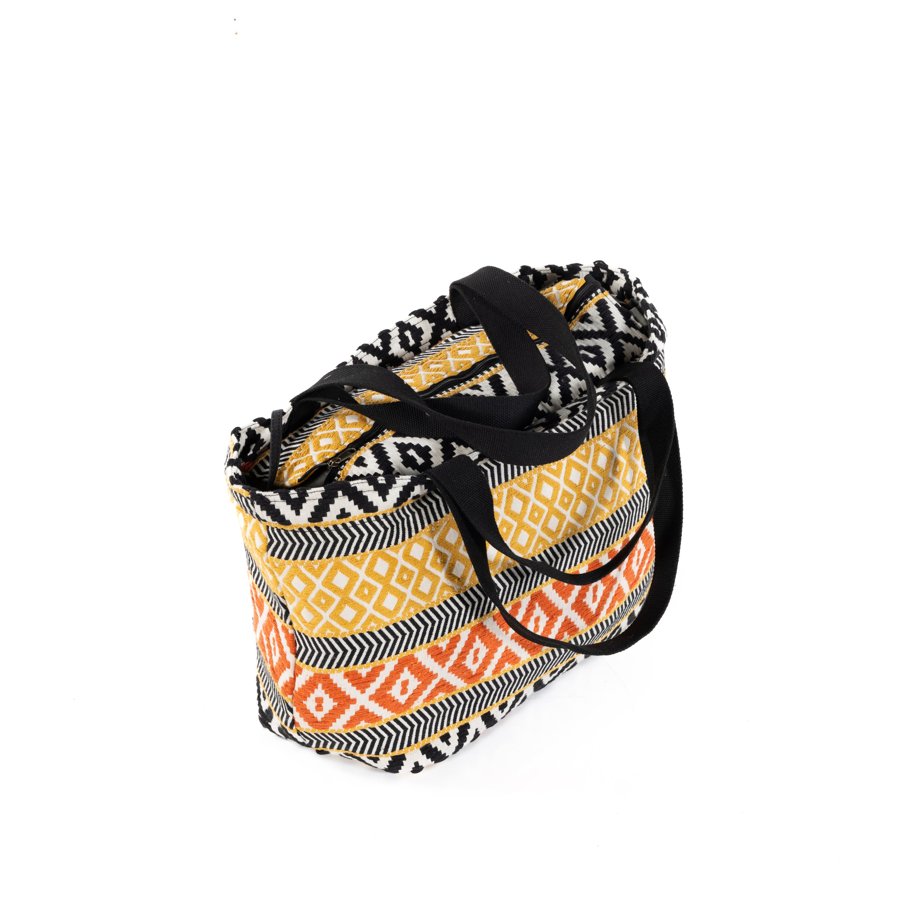 Mycha Ibiza - Strandtas - Geel - Myc26021