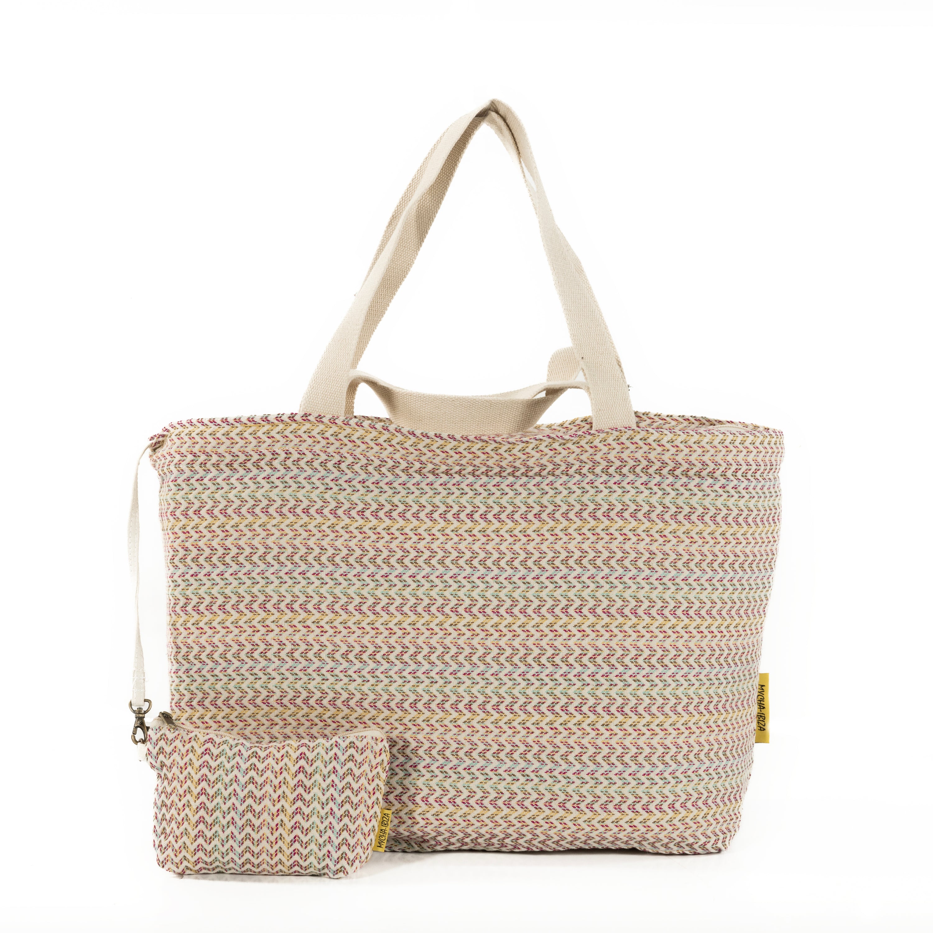 Mycha Ibiza - Strandtas - Beige - Myc26025