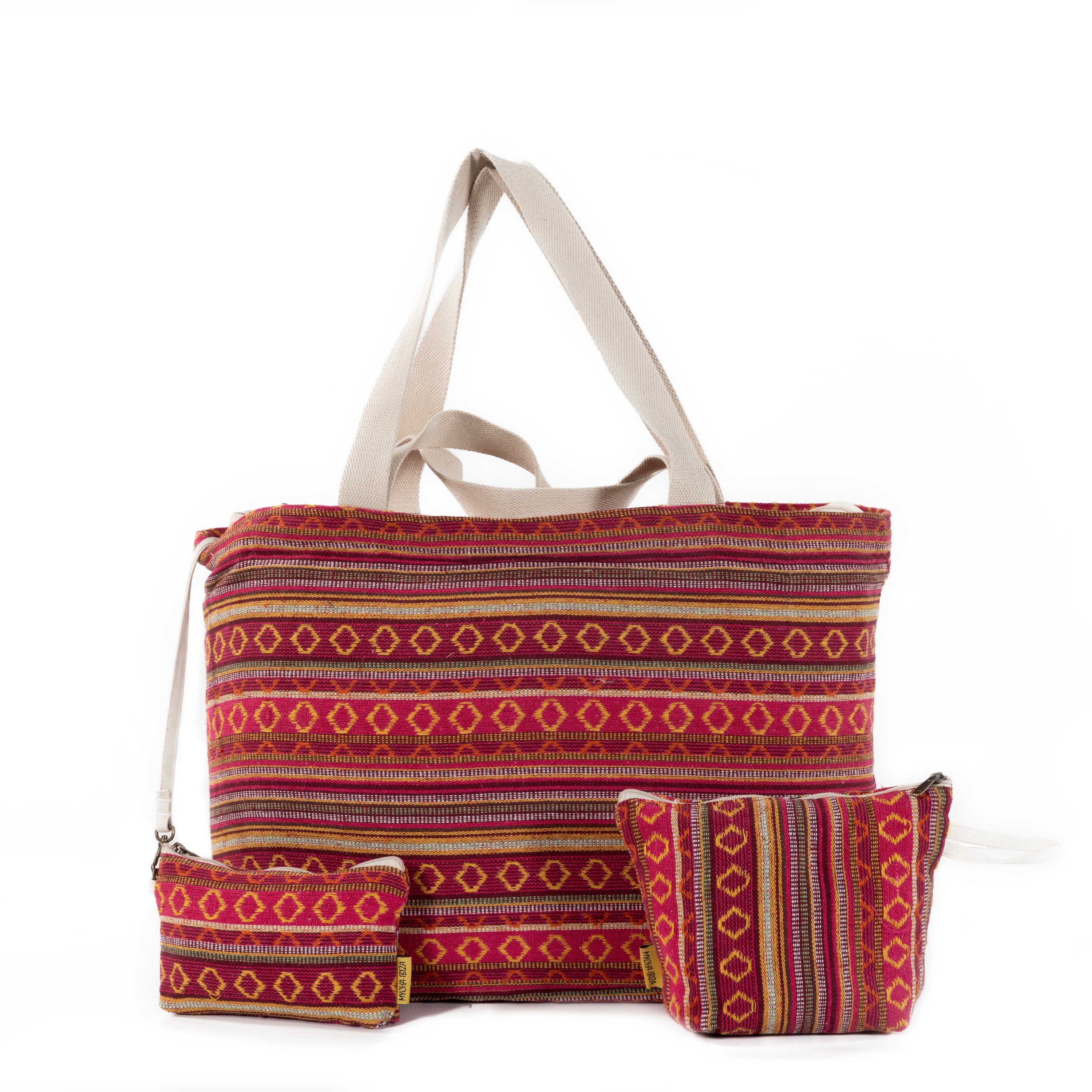 Mycha Ibiza - Strandtas - Roze - Myc26026
