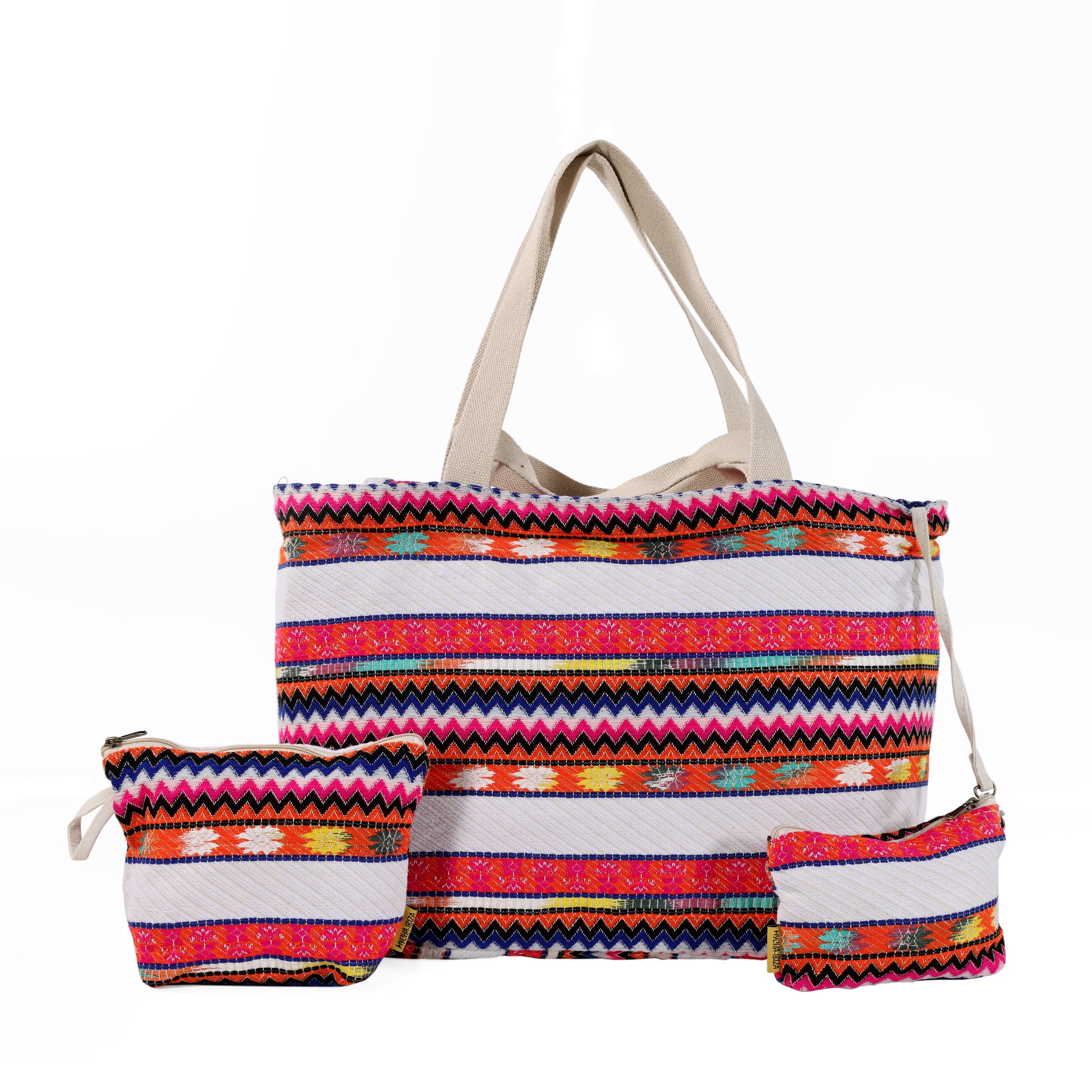 Mycha Ibiza - Strandtas - Roze - Myc26027