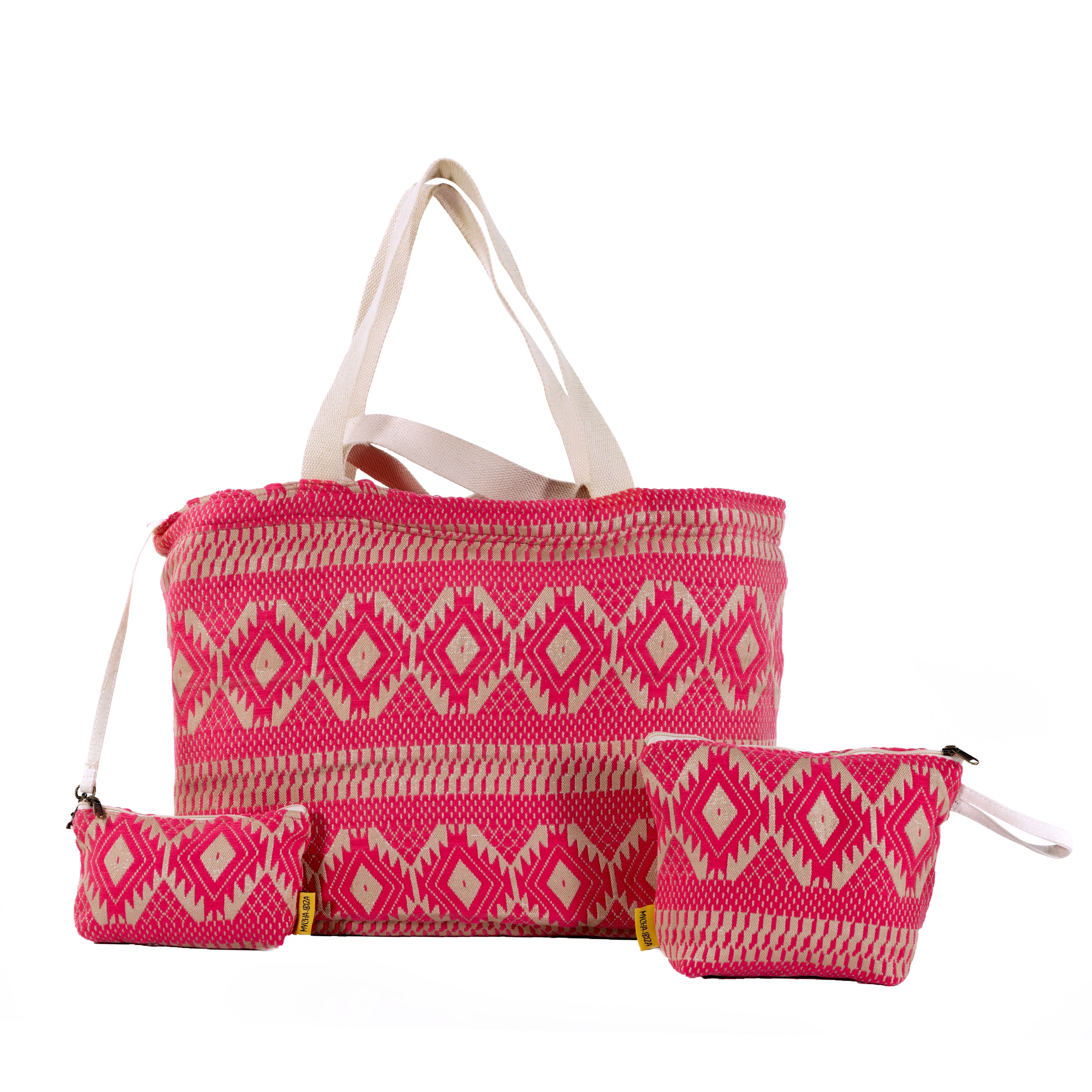 Mycha Ibiza - Strandtas - Roze - Myc26030
