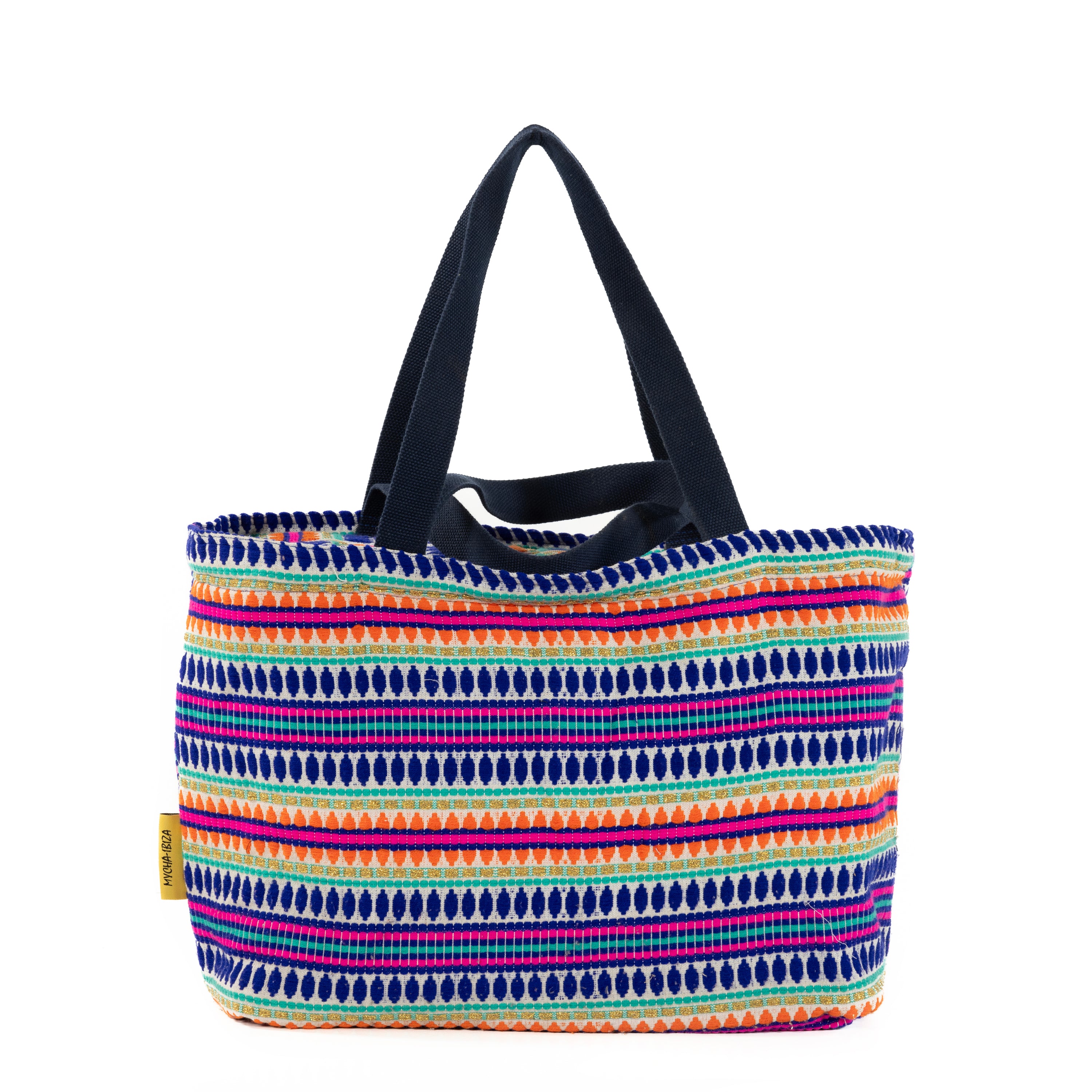 Mycha Ibiza - Strandtas - Paars - Myc26031