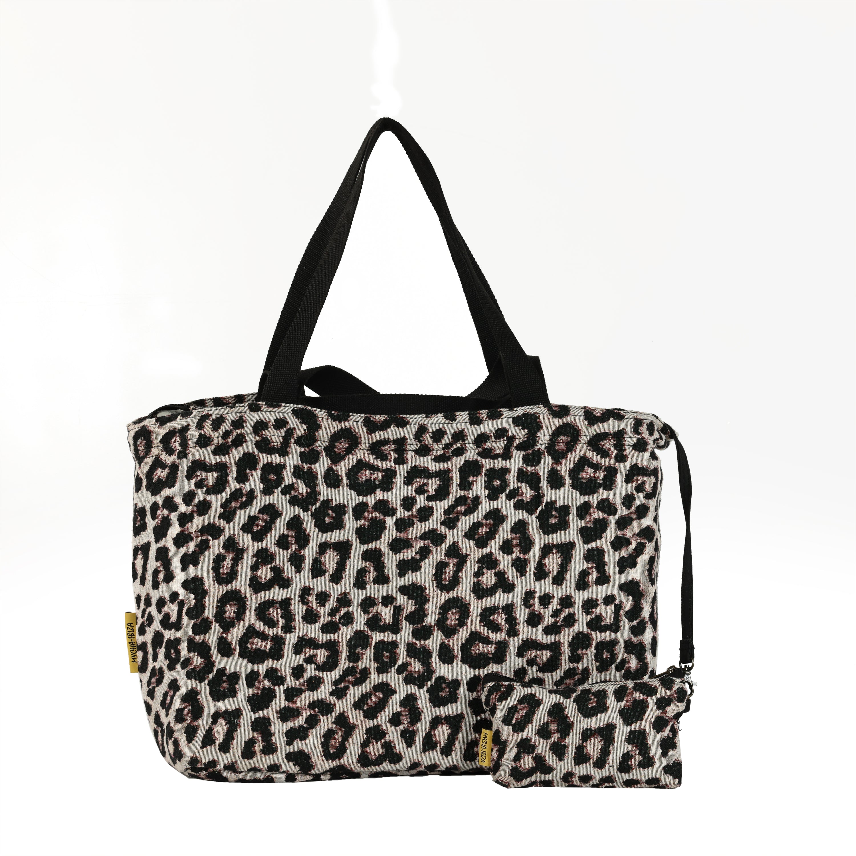 Mycha Ibiza - Strandtas - Leopard - Myc26033