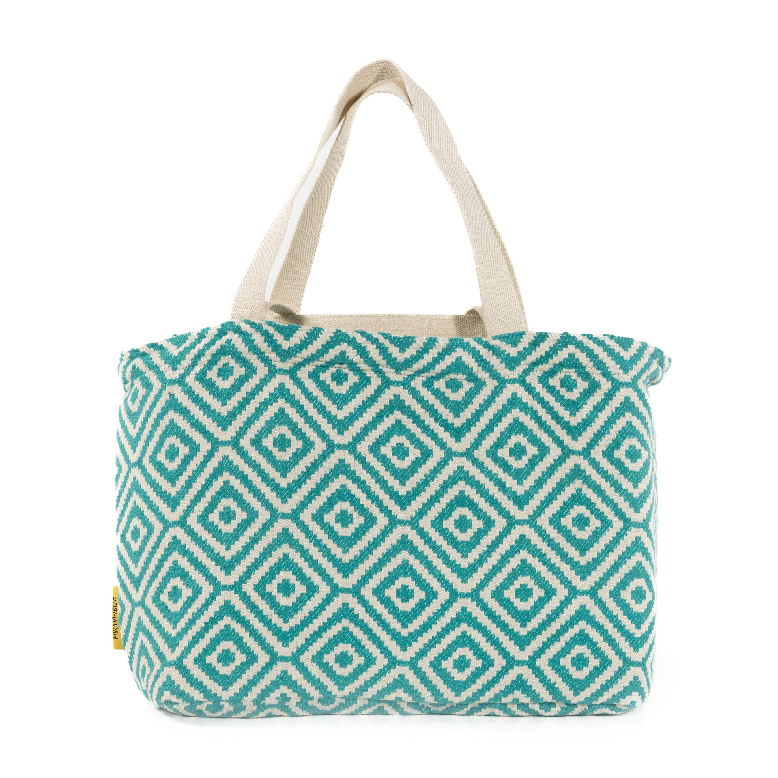 Mycha Ibiza - Strandtas - Blauw - Myc26034