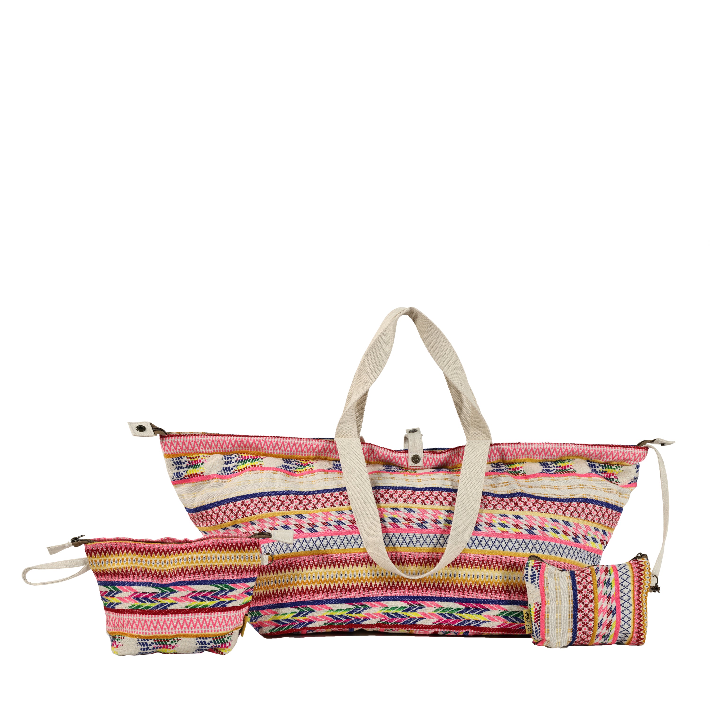 Mycha Ibiza - Strandtas - Roze - Mycxl25003