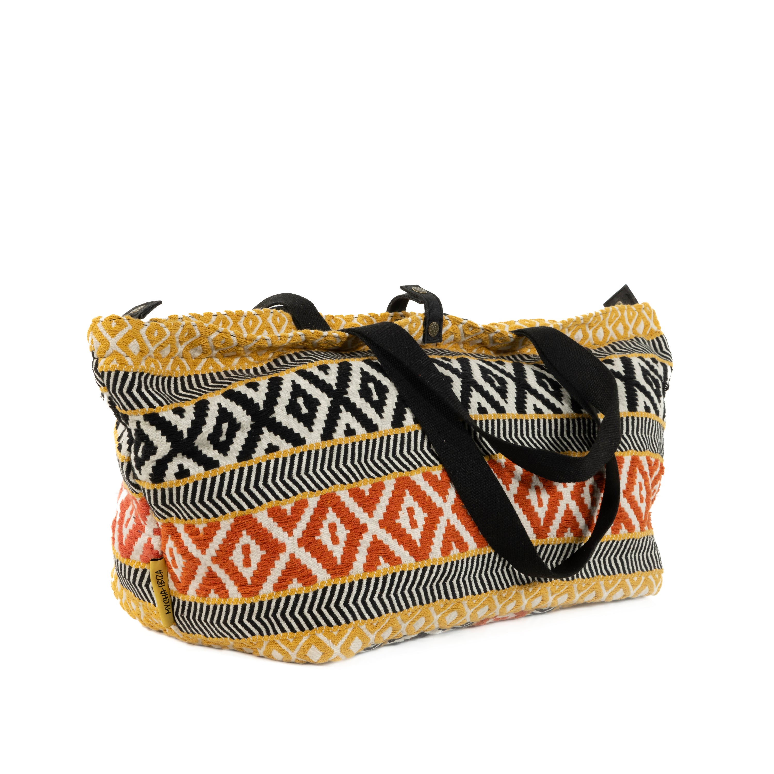 Mycha Ibiza - Strandtas - Geel - Mycxl25005