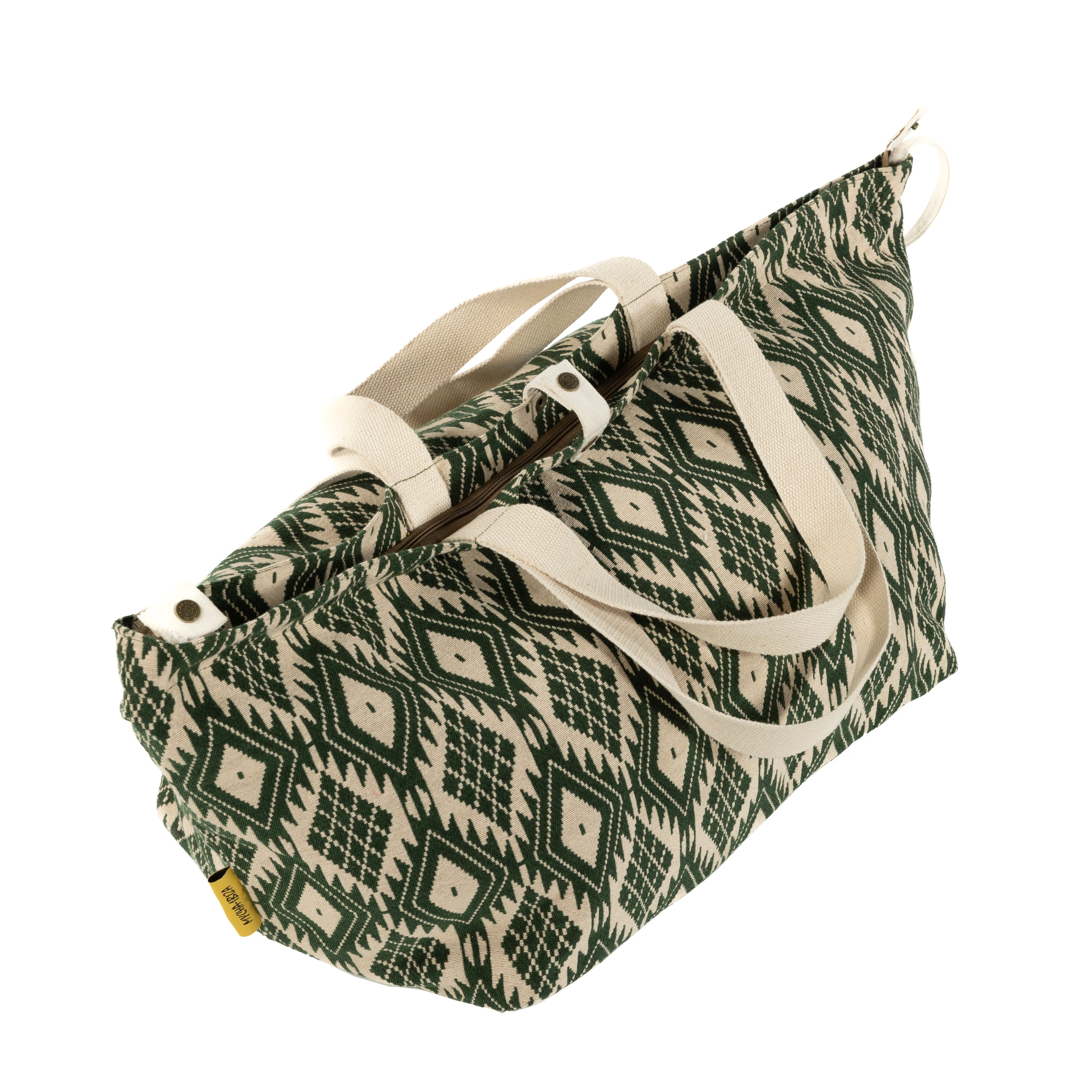 Mycha Ibiza - Strandtas - Groen - Mycxl25006