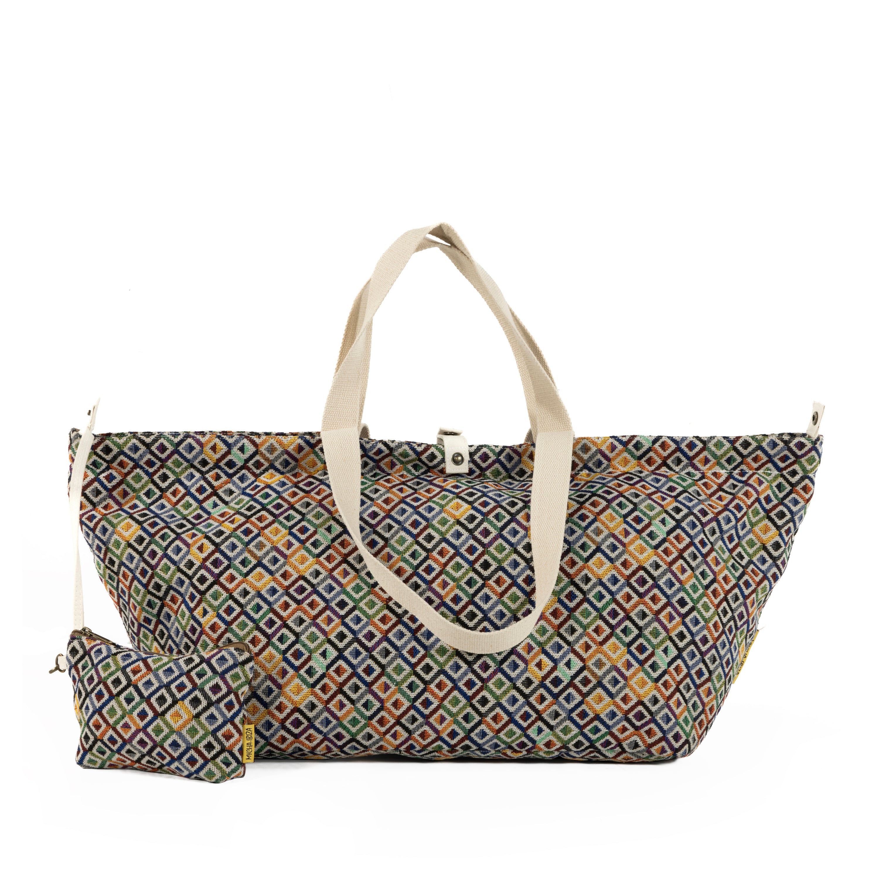 Mycha Ibiza - Strandtas - Groen - Mycxl25007