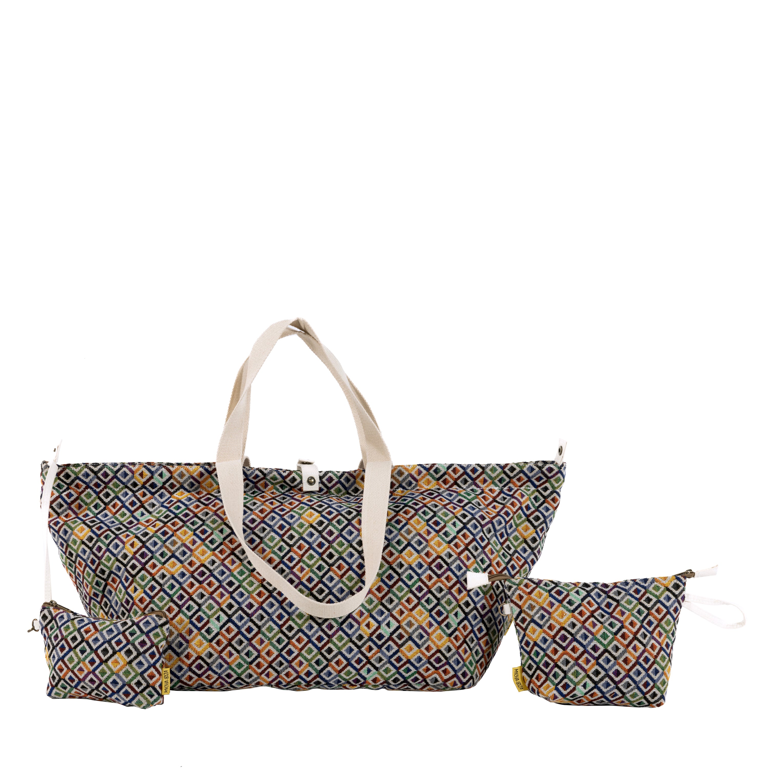 Mycha Ibiza - Strandtas - Groen - Mycxl25007