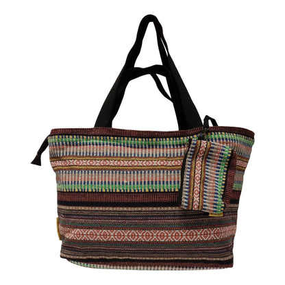 Mycha Ibiza - Strandtas - Bruin - Myc220045