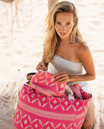 Mycha Ibiza - Strandtas - Roze - Myc26030