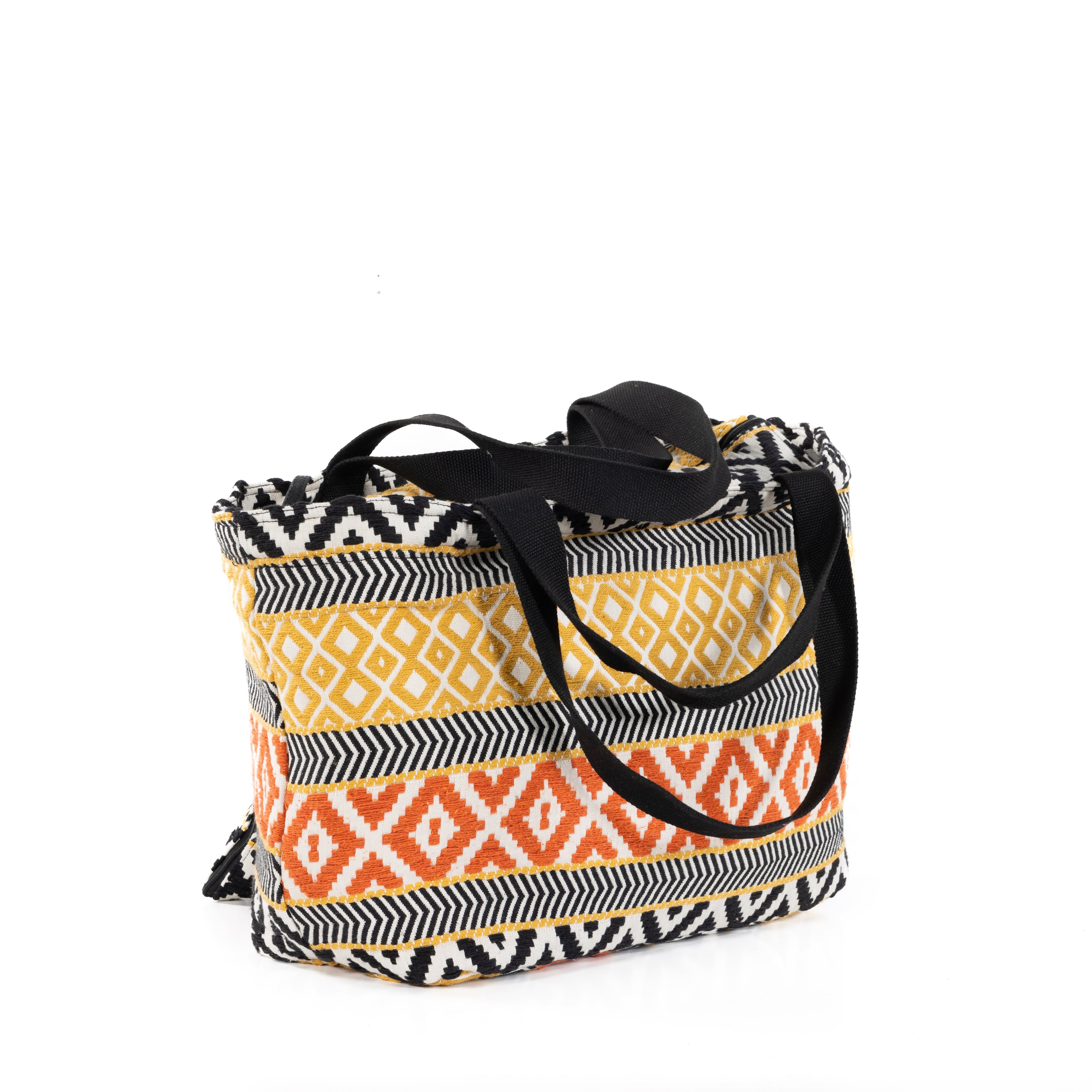 Mycha Ibiza - Strandtas - Geel - Myc26021