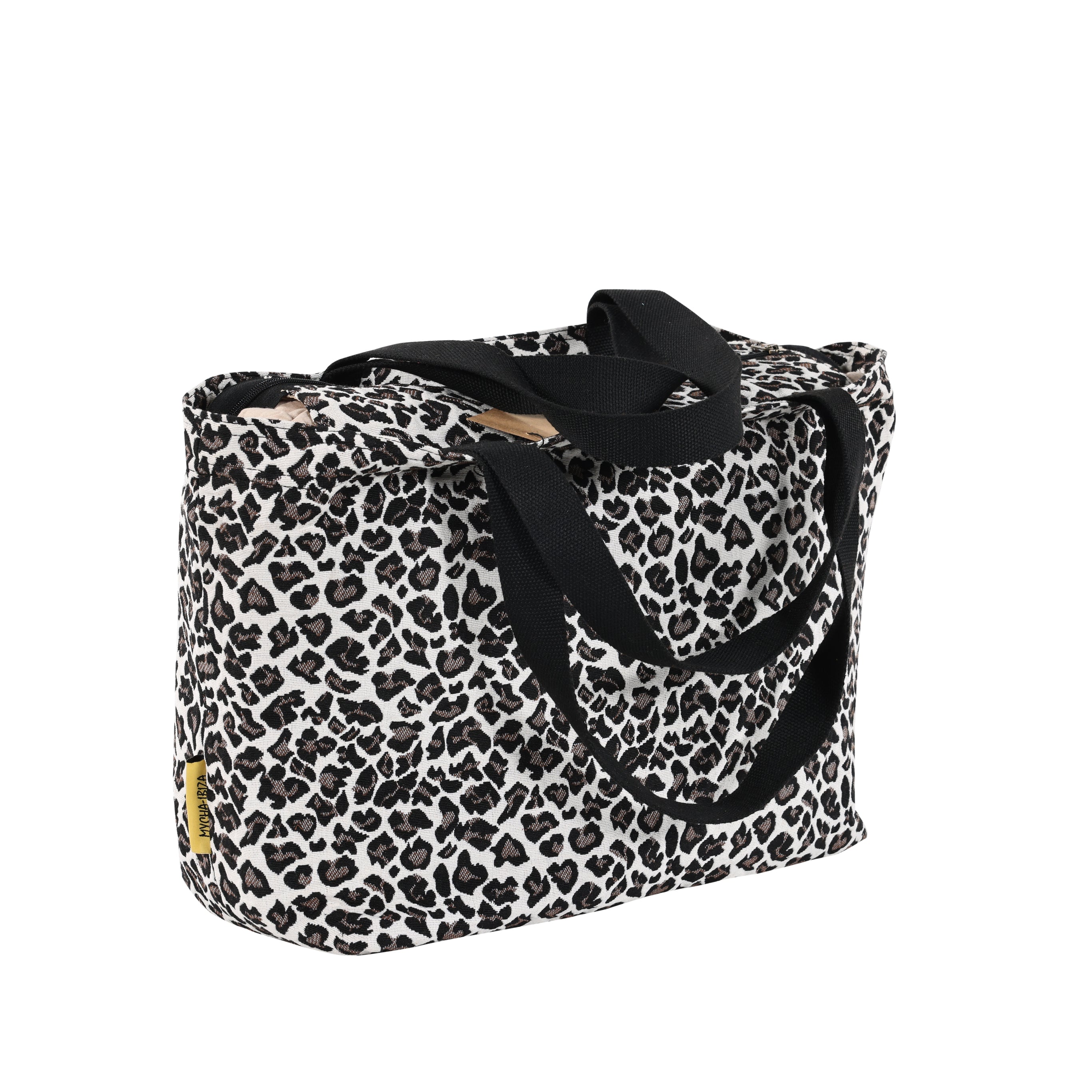 Mycha Ibiza - Strandtas - Zwart- Myc26022