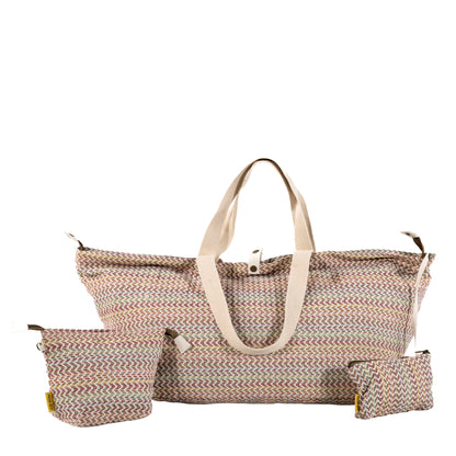 Mycha Ibiza - Strandtas - Rits - Beige - Mycxl25008